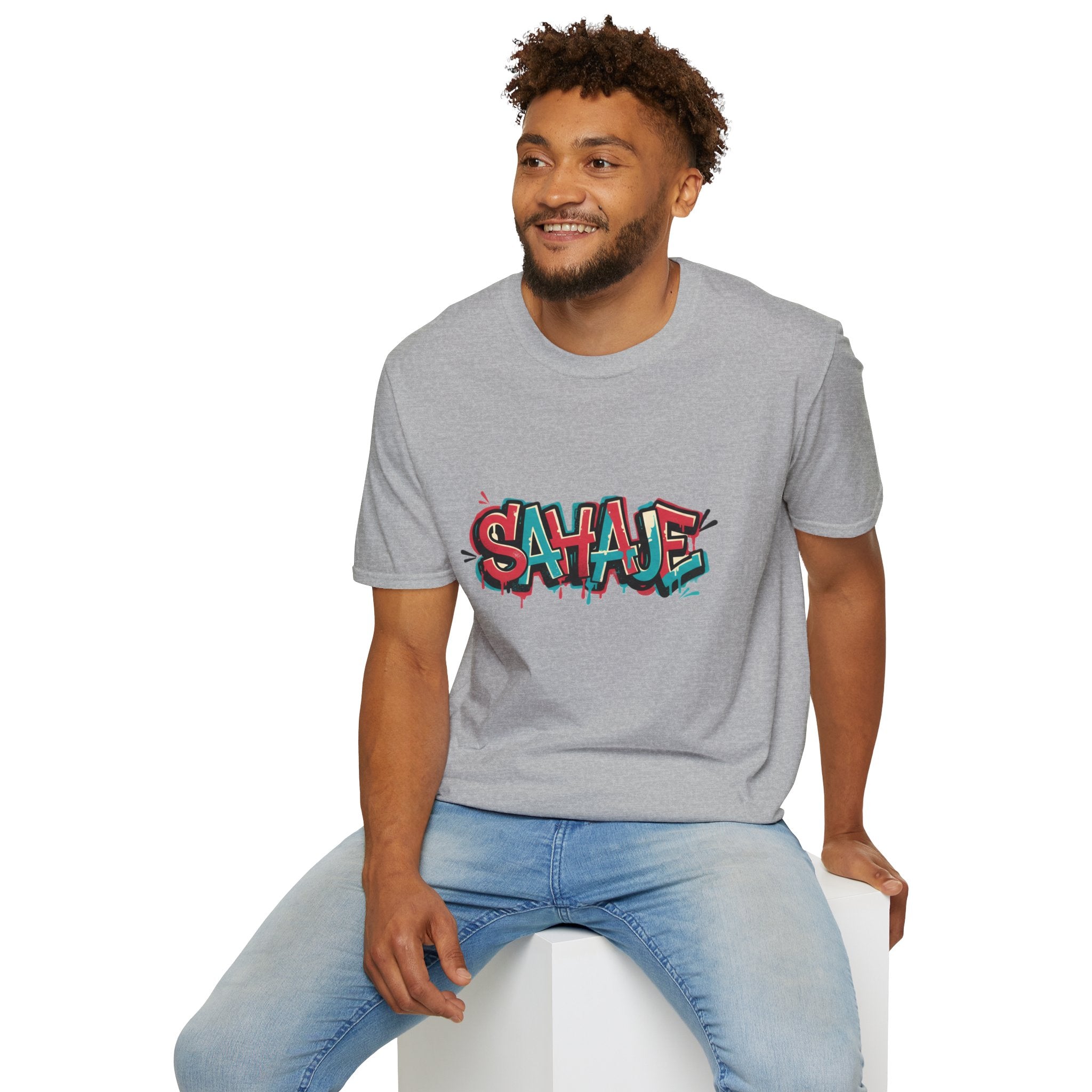Graffiti 'SAVAGE' Tee — Urban Streetwear Graphic T-Shirt