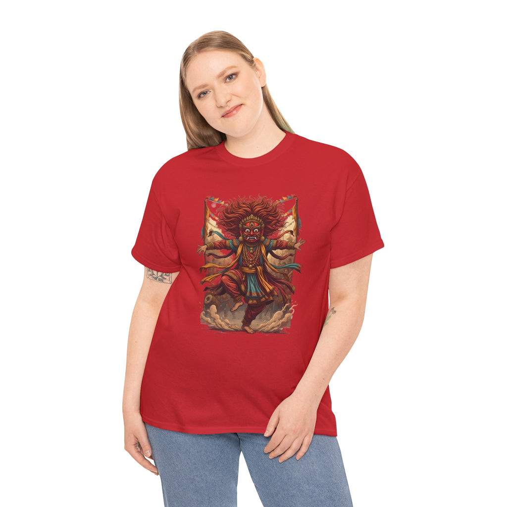 T-Shirt — Tribal Dancer Graphic Tee (Native Spirit Warrior Art)