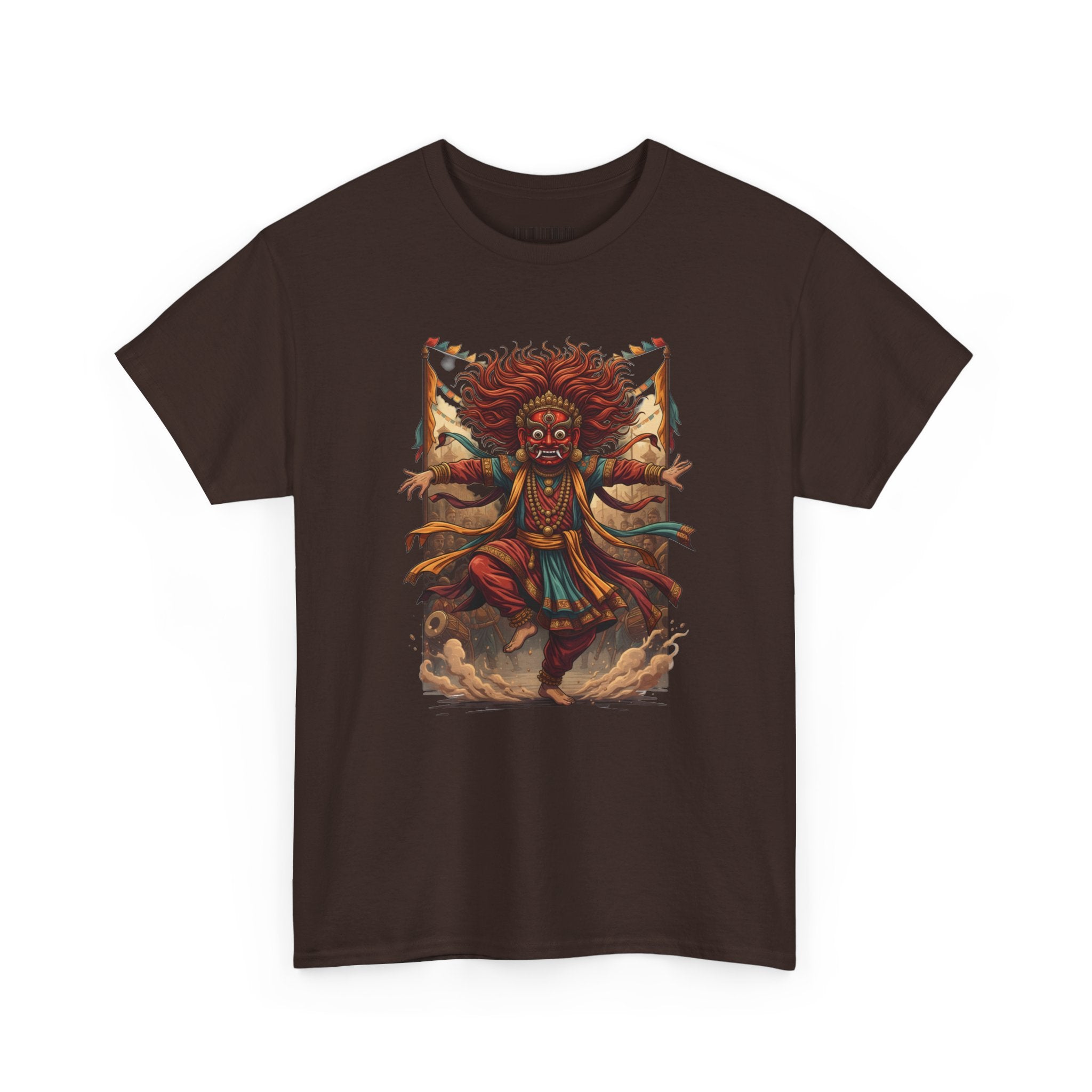 T-Shirt — Tribal Dancer Graphic Tee (Native Spirit Warrior Art)