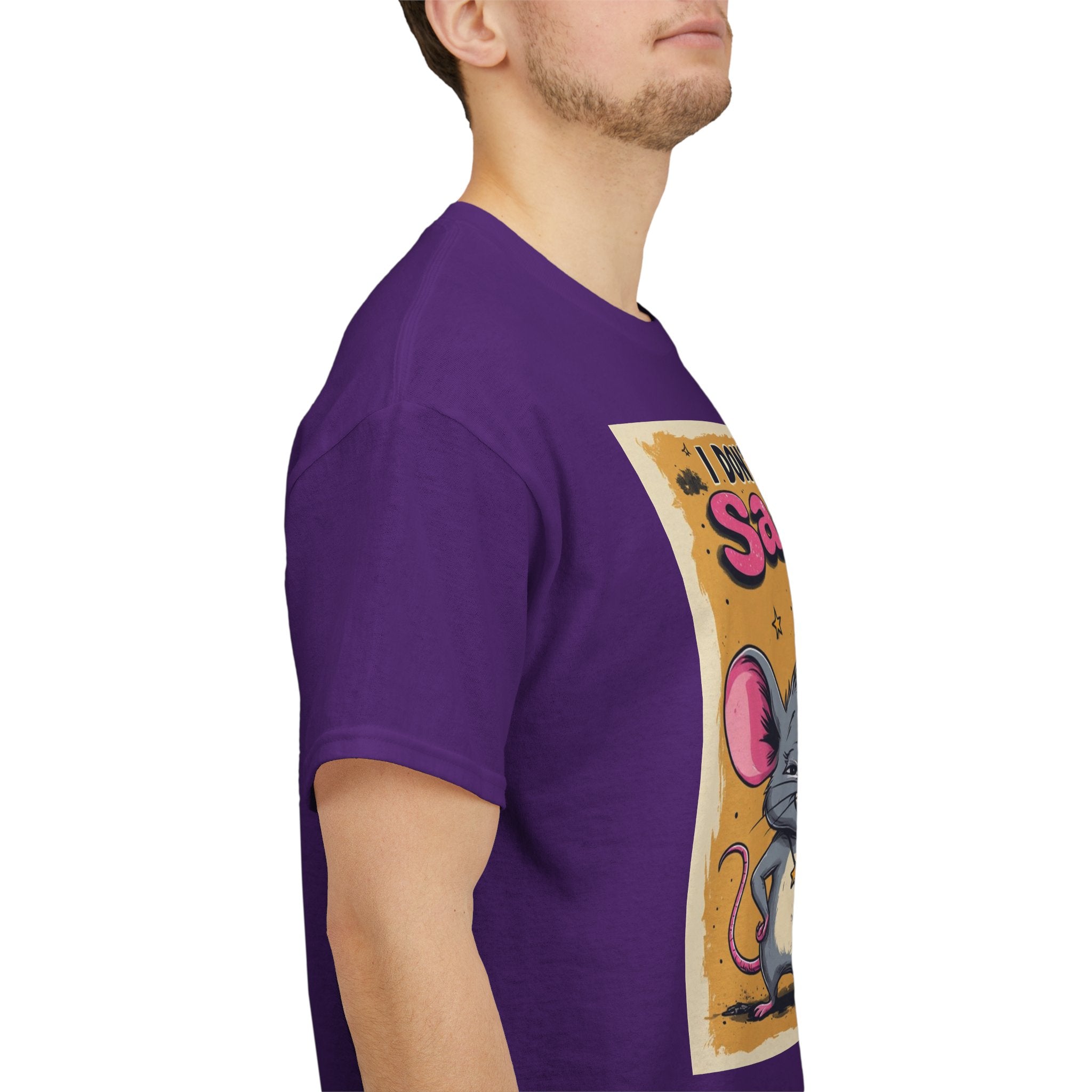 I Don't Give A Snair! Tee — Funny Mouse & Cat Graphic T-Shirt