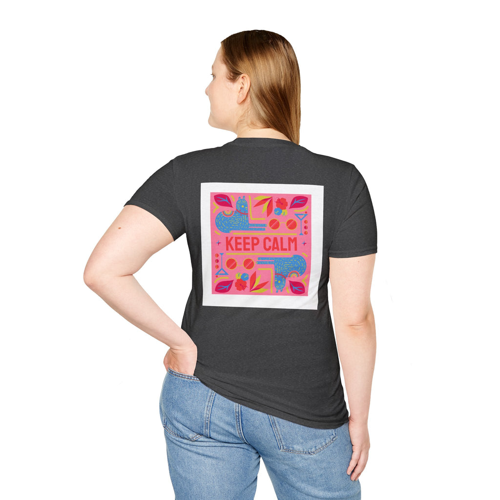 Keep Calm Floral Graphic T-Shirt