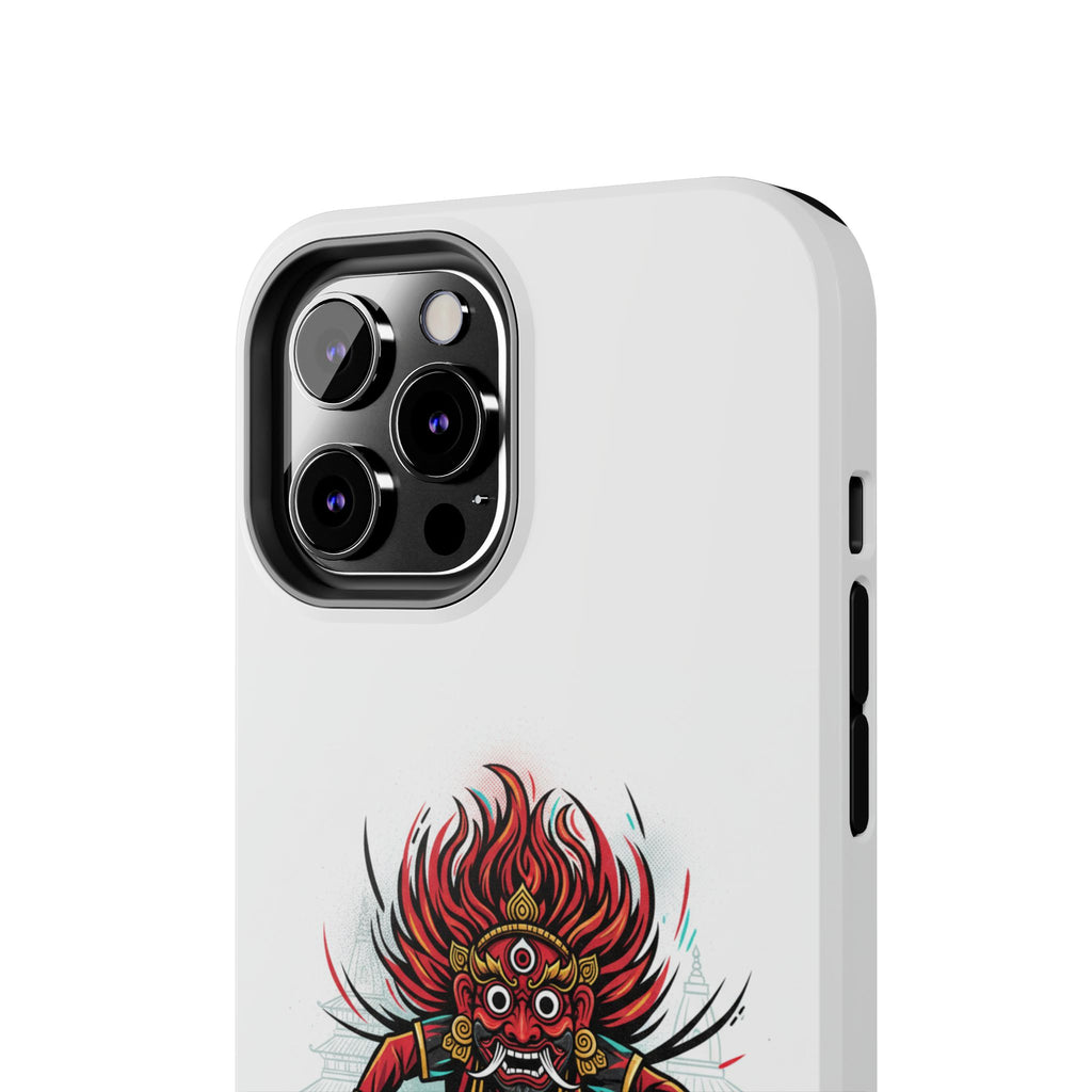 Bhairava Tough Phone Case — Bold Hindu Deity Protective Cover