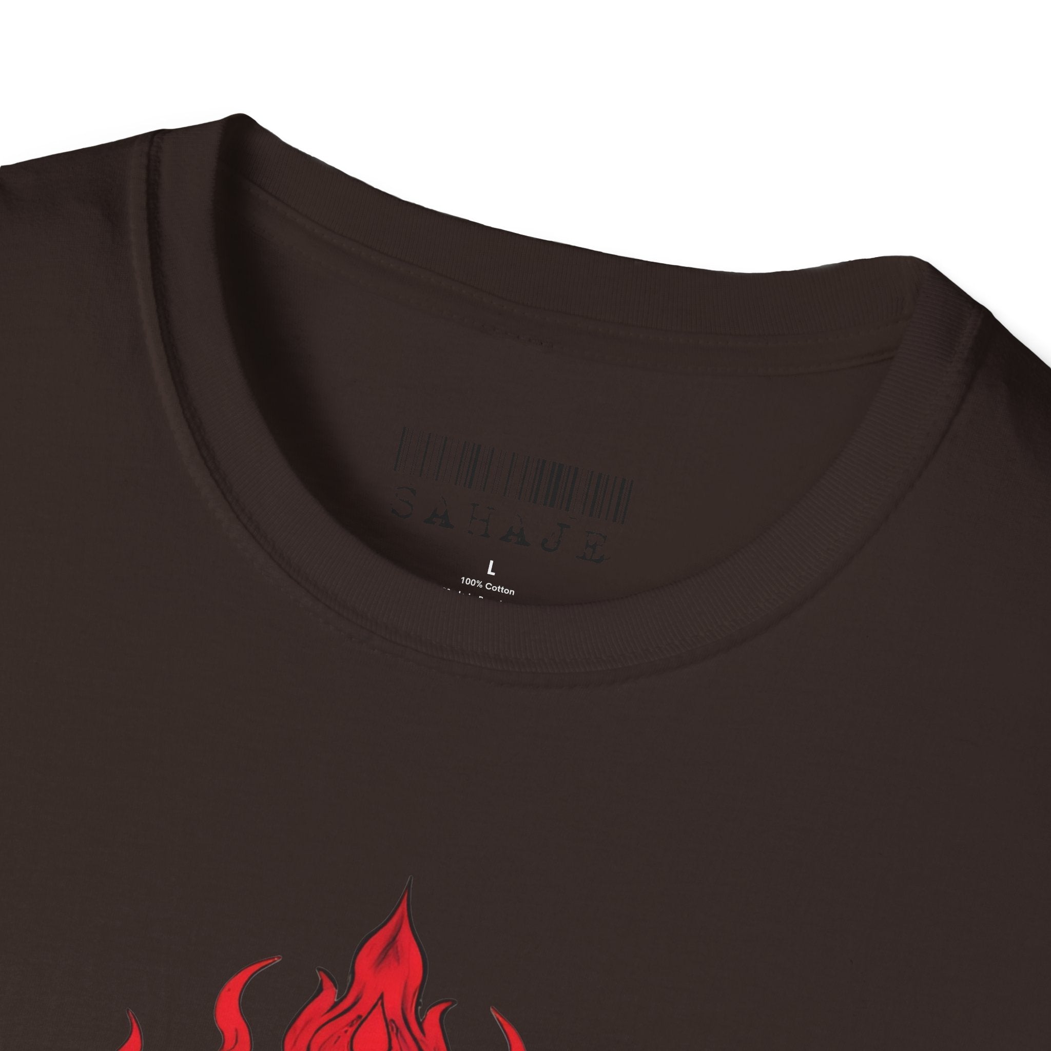 Buddha Flame T-Shirt — Meditative Buddha Graphic Tee
