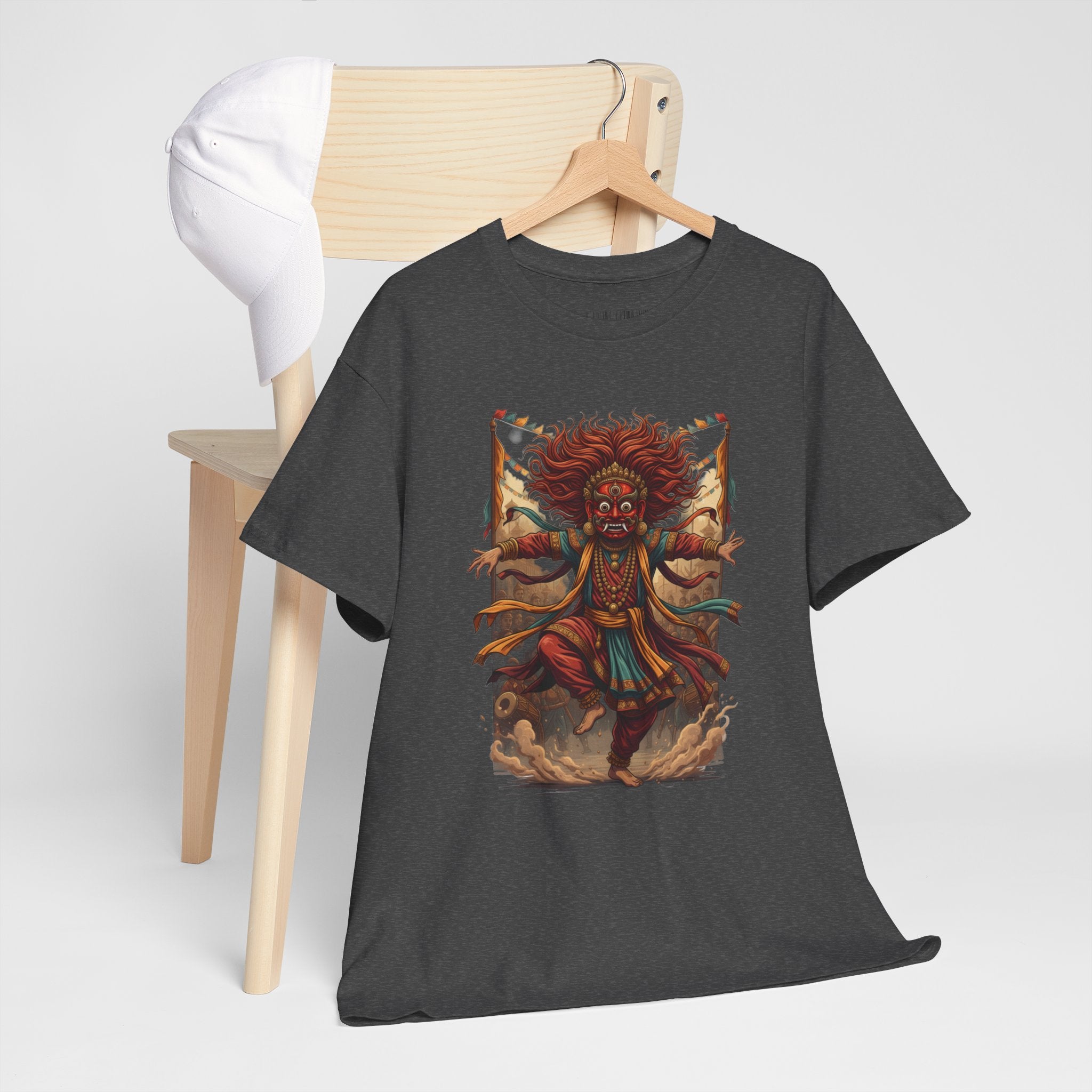 T-Shirt — Tribal Dancer Graphic Tee (Native Spirit Warrior Art)