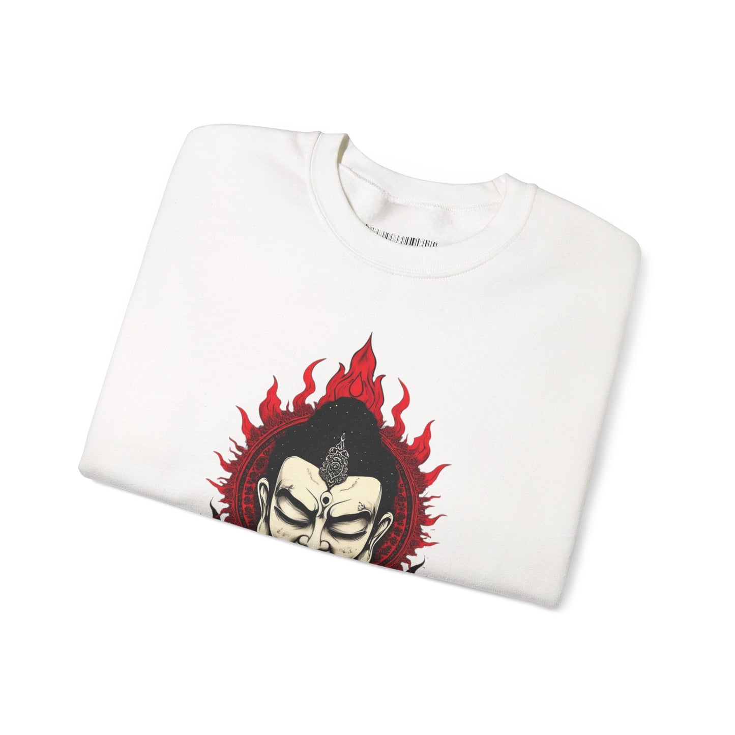 Buddha Flame Crewneck Sweatshirt