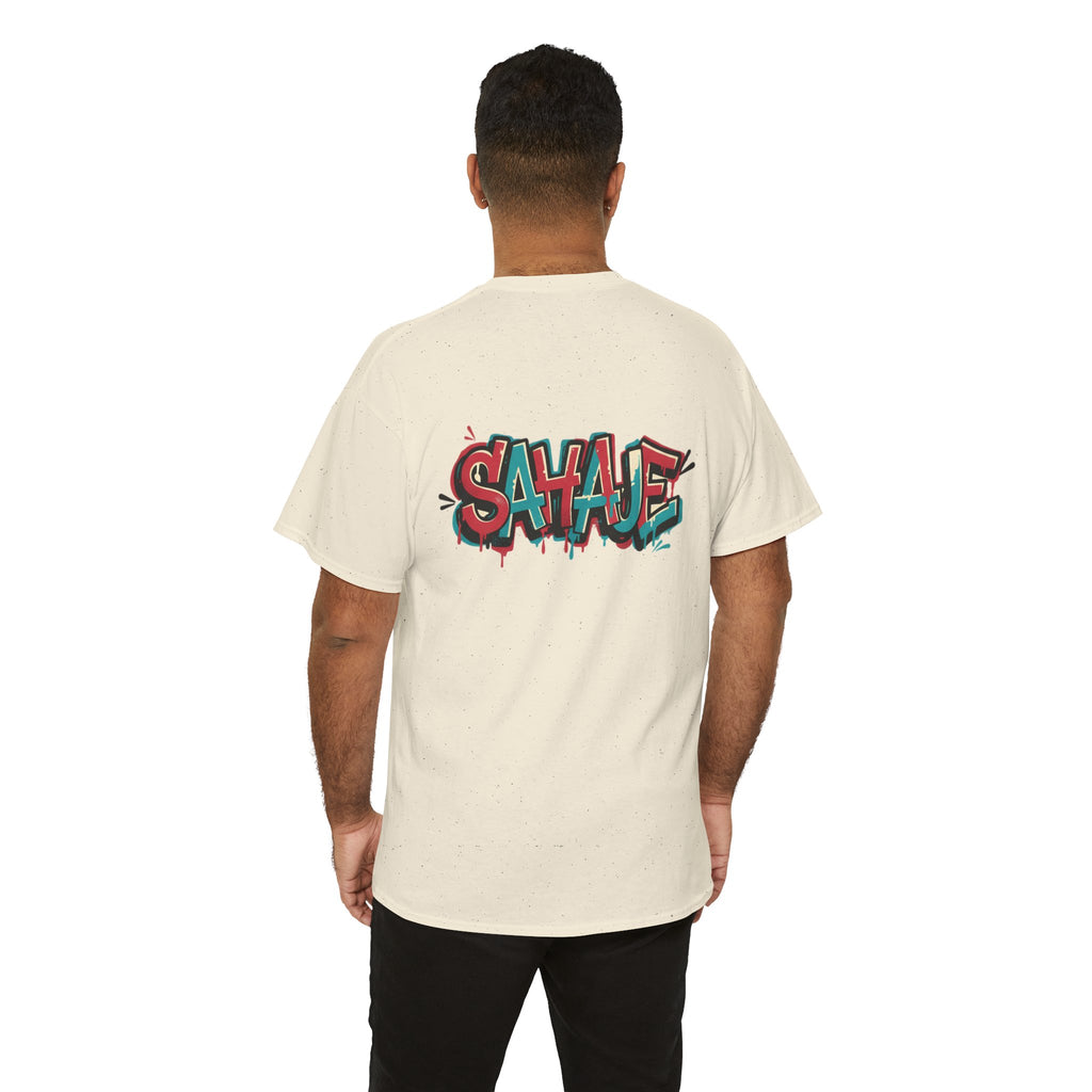 Graffiti "SAVAJE" Tee - Urban Streetwear Graphic T-Shirt