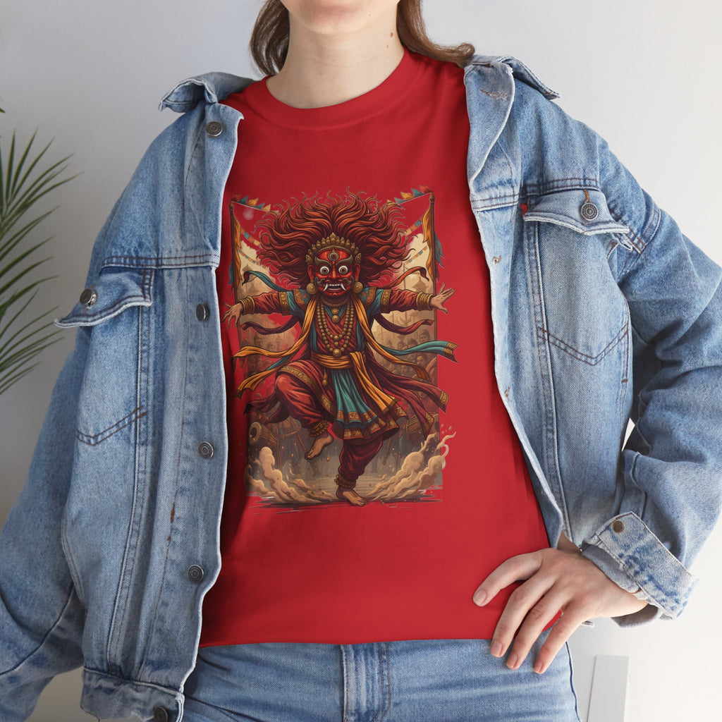 T-Shirt — Tribal Dancer Graphic Tee (Native Spirit Warrior Art)