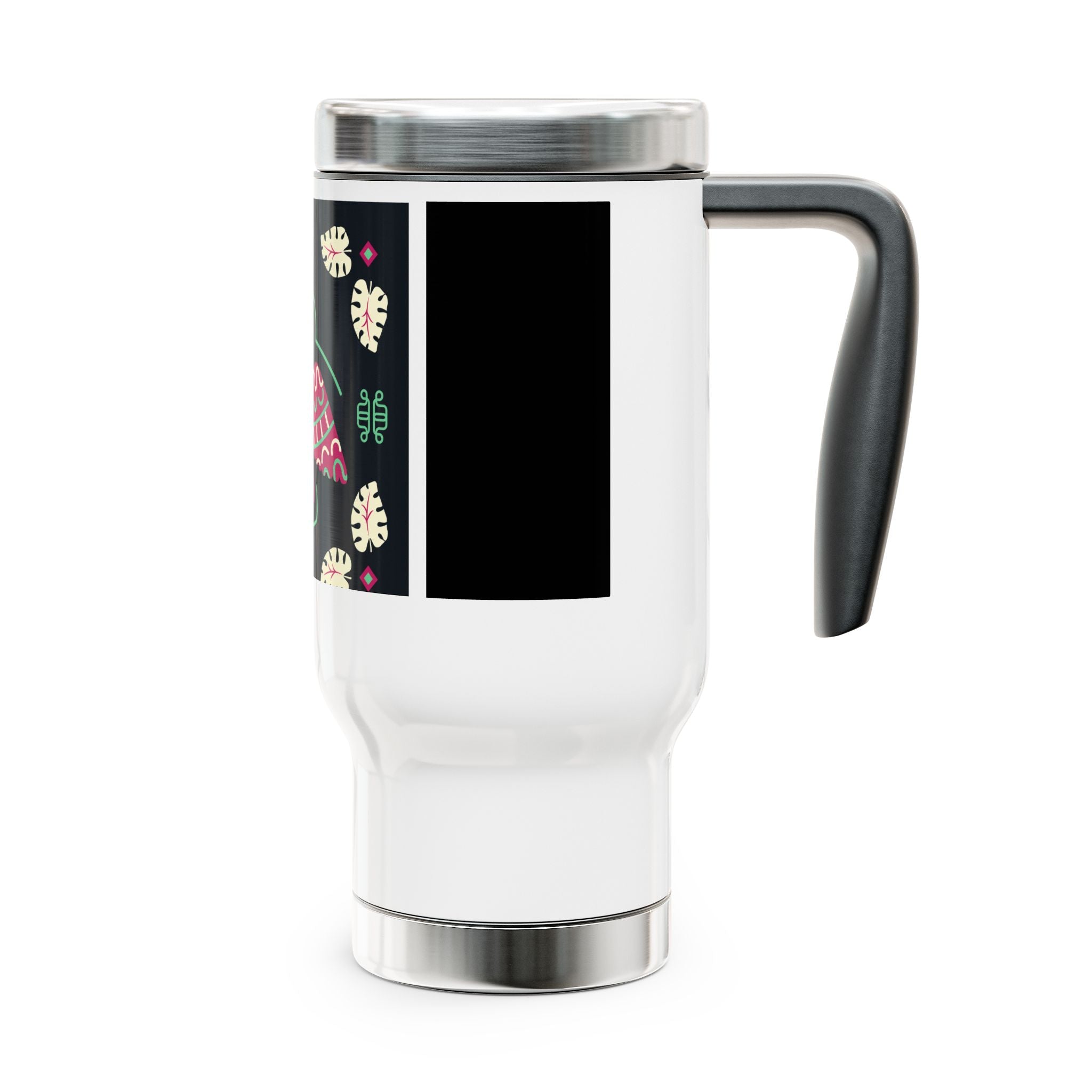 Vibrant Travel Mug: Perfect for Road Trips, Gifts, Eco-Friendly Coffee, Outdoor Adventures, Holiday Cheer