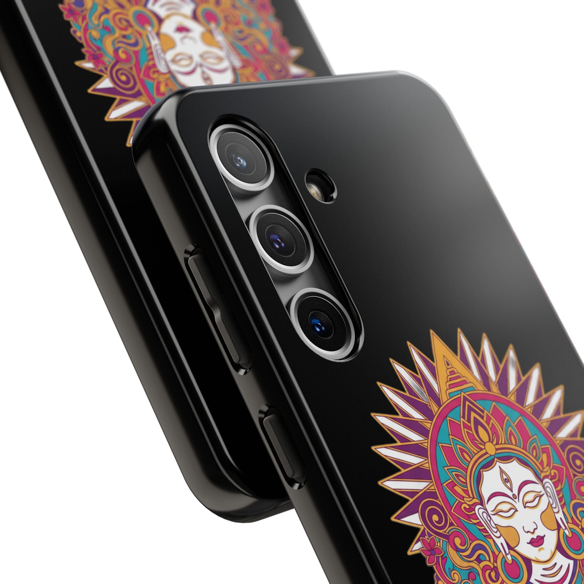 Buddha Mandala Tough Phone Case — Protective Spiritual iPhone Cover