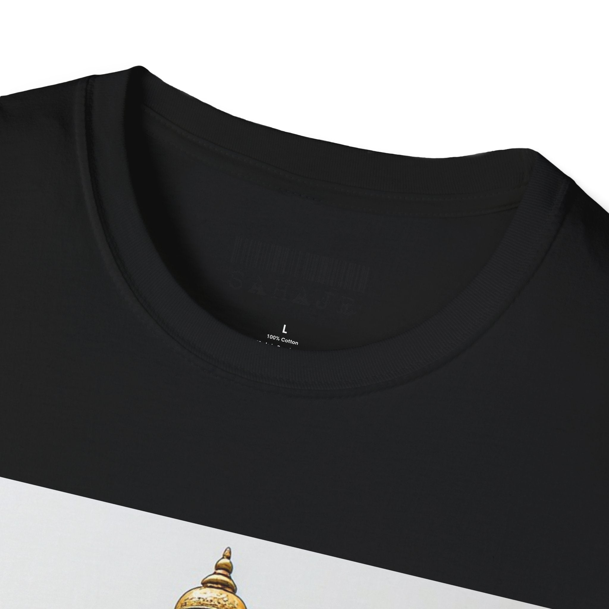 Nepal Temple Graphic T-Shirt — Boudhanath Stupa Prayer Flags Travel Tee