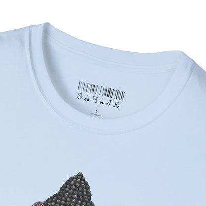 Buddha Portrait Tee — Zen Meditation Graphic T-Shirt