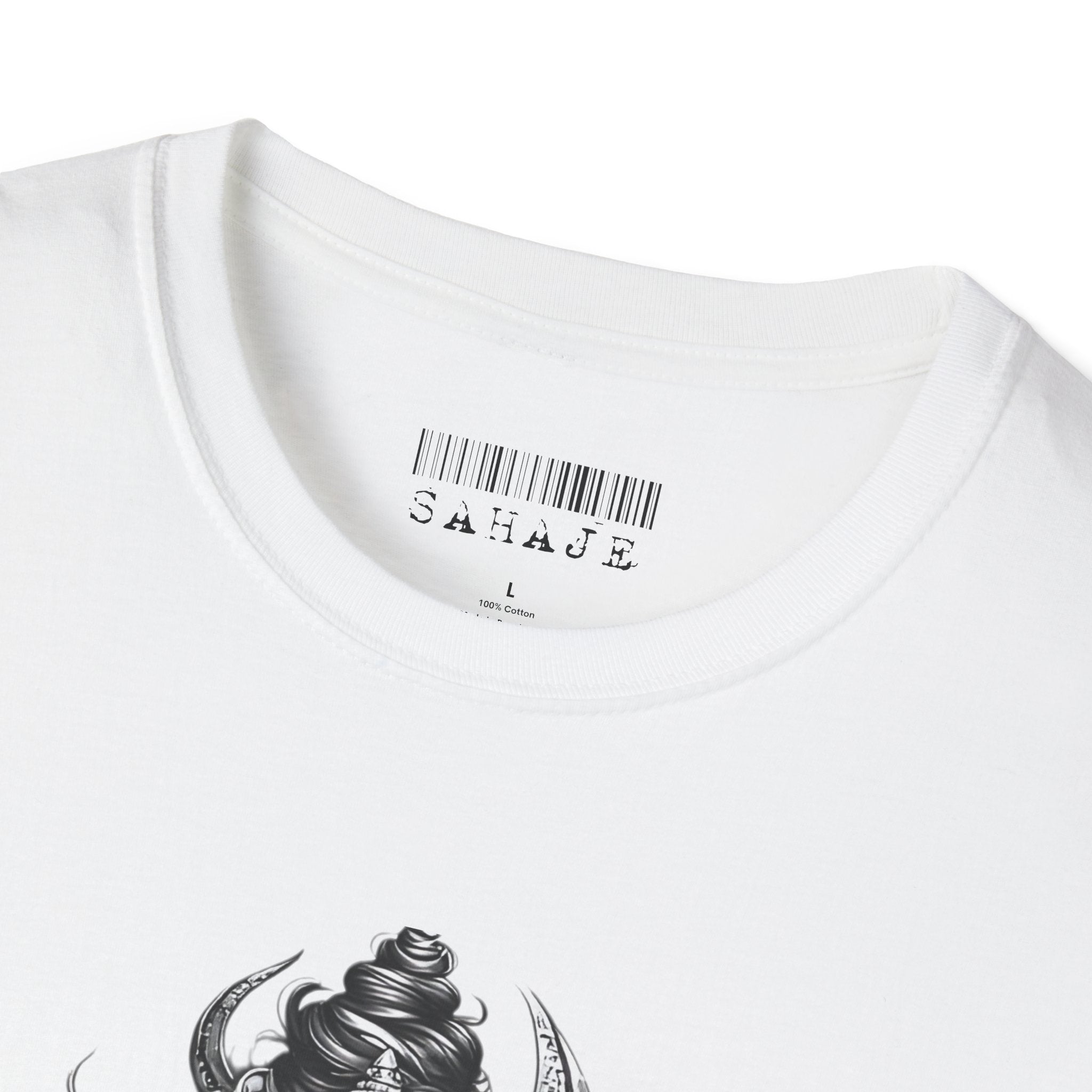 Shiva Portrait T-Shirt – Detailed Hindu Deity Graphic Tee