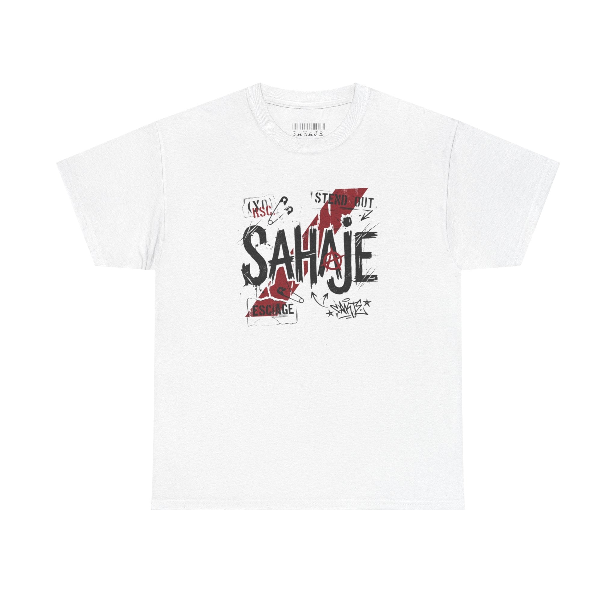 Sahaje Graphic Tee — Street Art Urban Casual T-Shirt