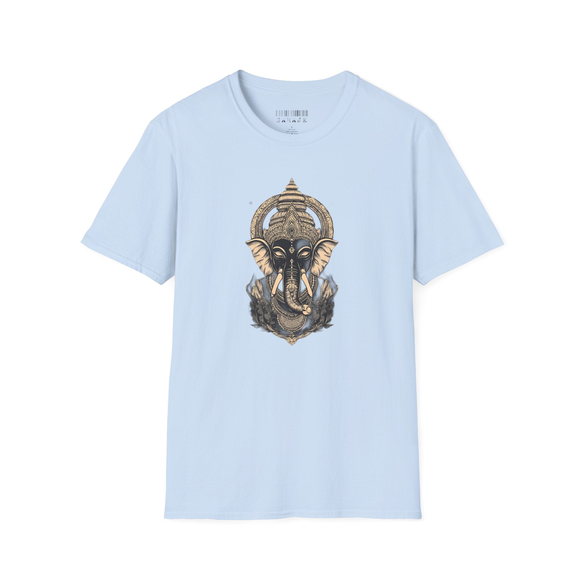 Elephant Mandala T-Shirt — Spiritual Ganesha Graphic Tee