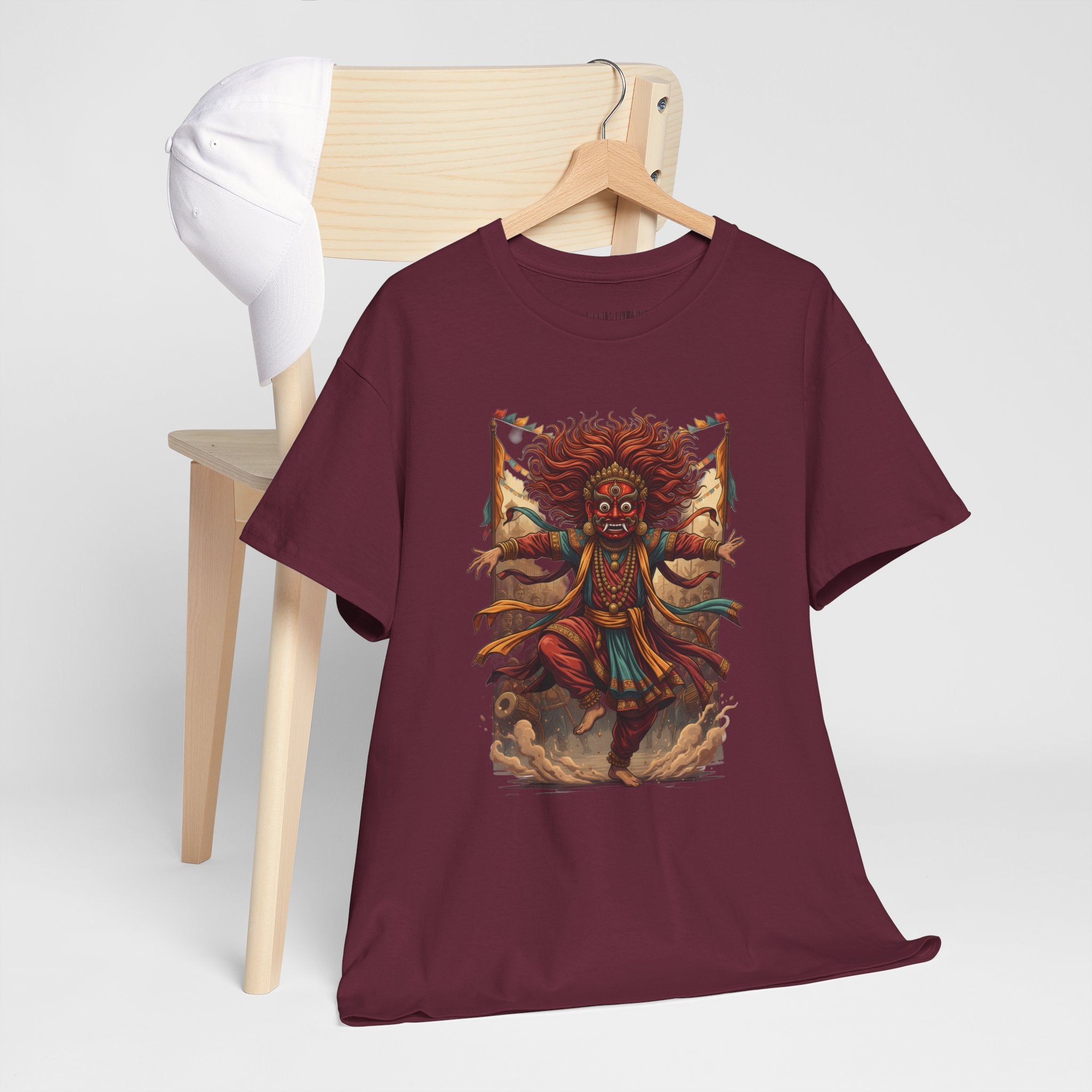 T-Shirt — Tribal Dancer Graphic Tee (Native Spirit Warrior Art)