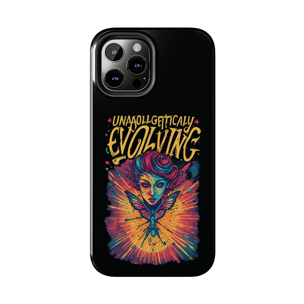 Evolving Butterfly Phone Case — "Unapologetically Evolving" Artistic Protective Case