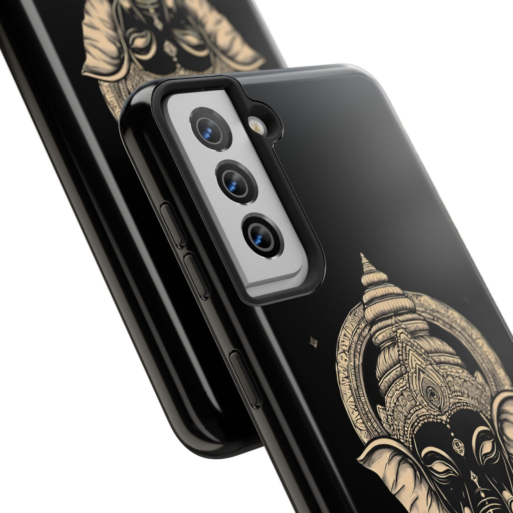 Ganesha Tough Phone Case — Protective Hindu Elephant Design