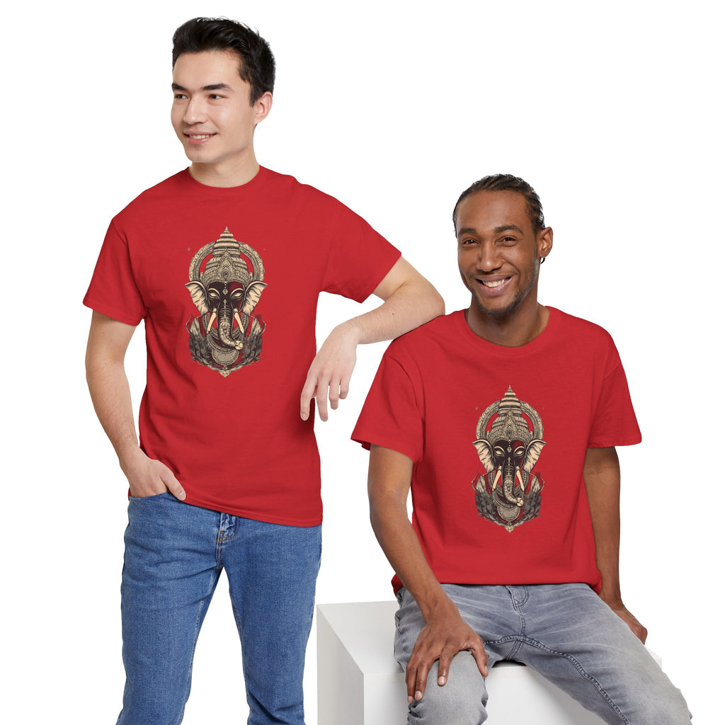 Elephant Mandala T‑Shirt — Spiritual Ganesha-Inspired Graphic Tee