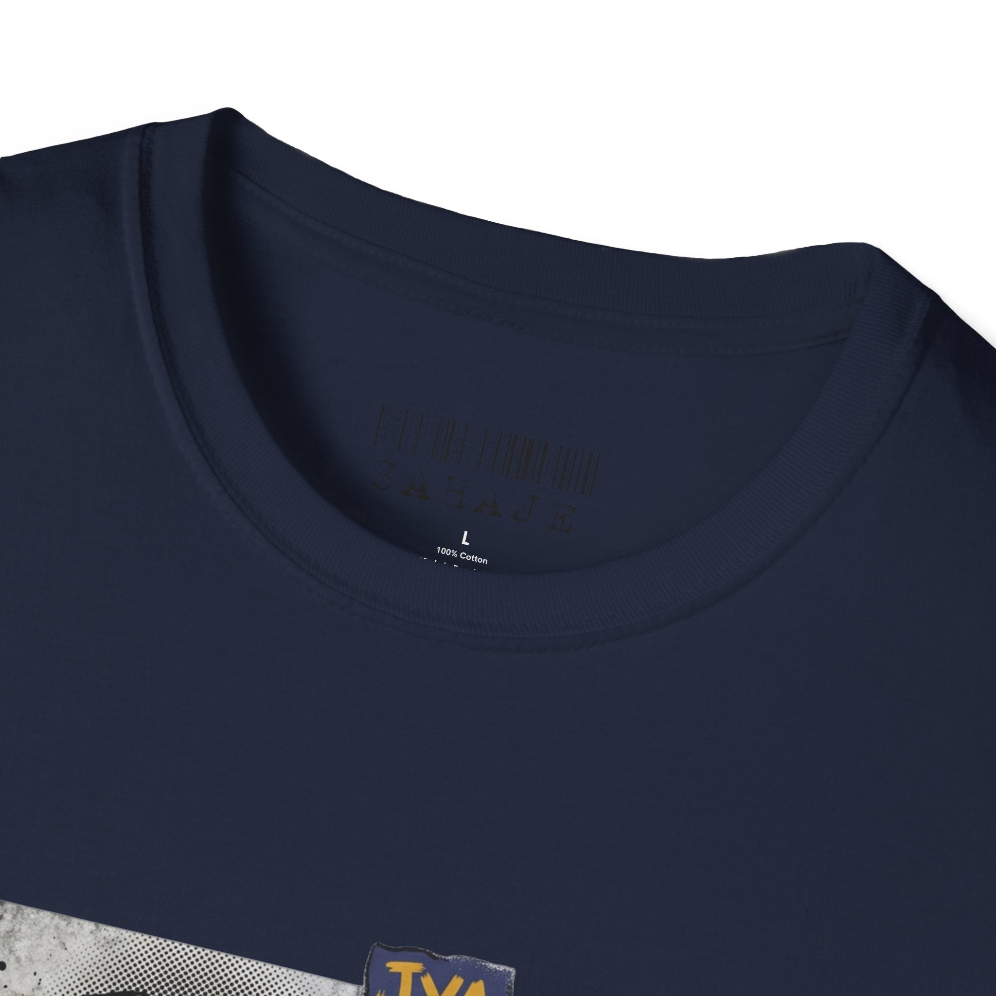 Sahaje Graffiti T-Shirt — Urban Hindi Street Art Tee