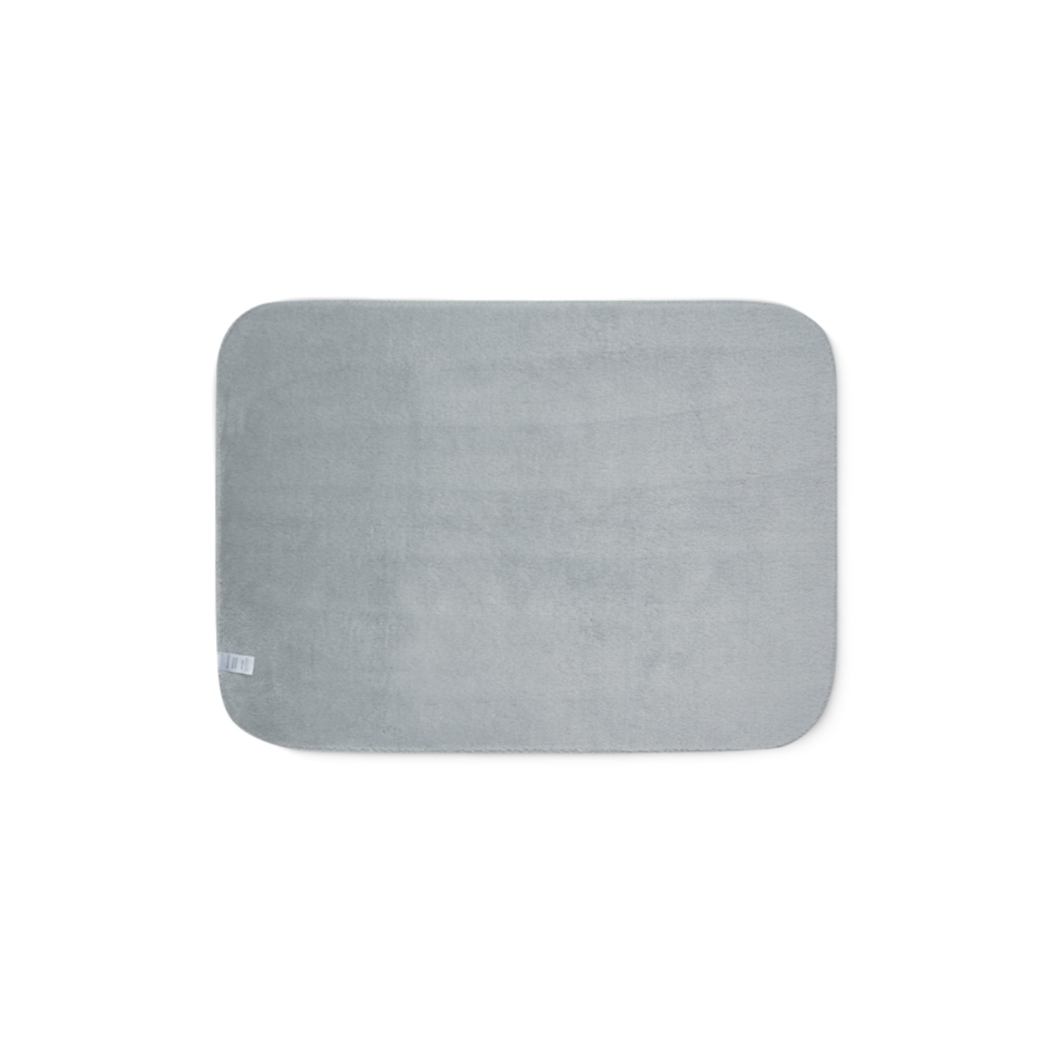 Daisy Print Sherpa Blanket — Reversible Black Floral & Cozy Beige Throw