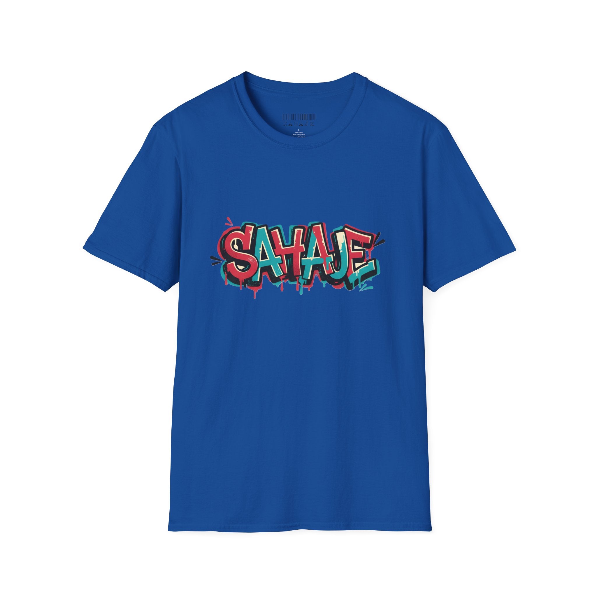 Graffiti 'SAVAGE' Tee — Urban Streetwear Graphic T-Shirt