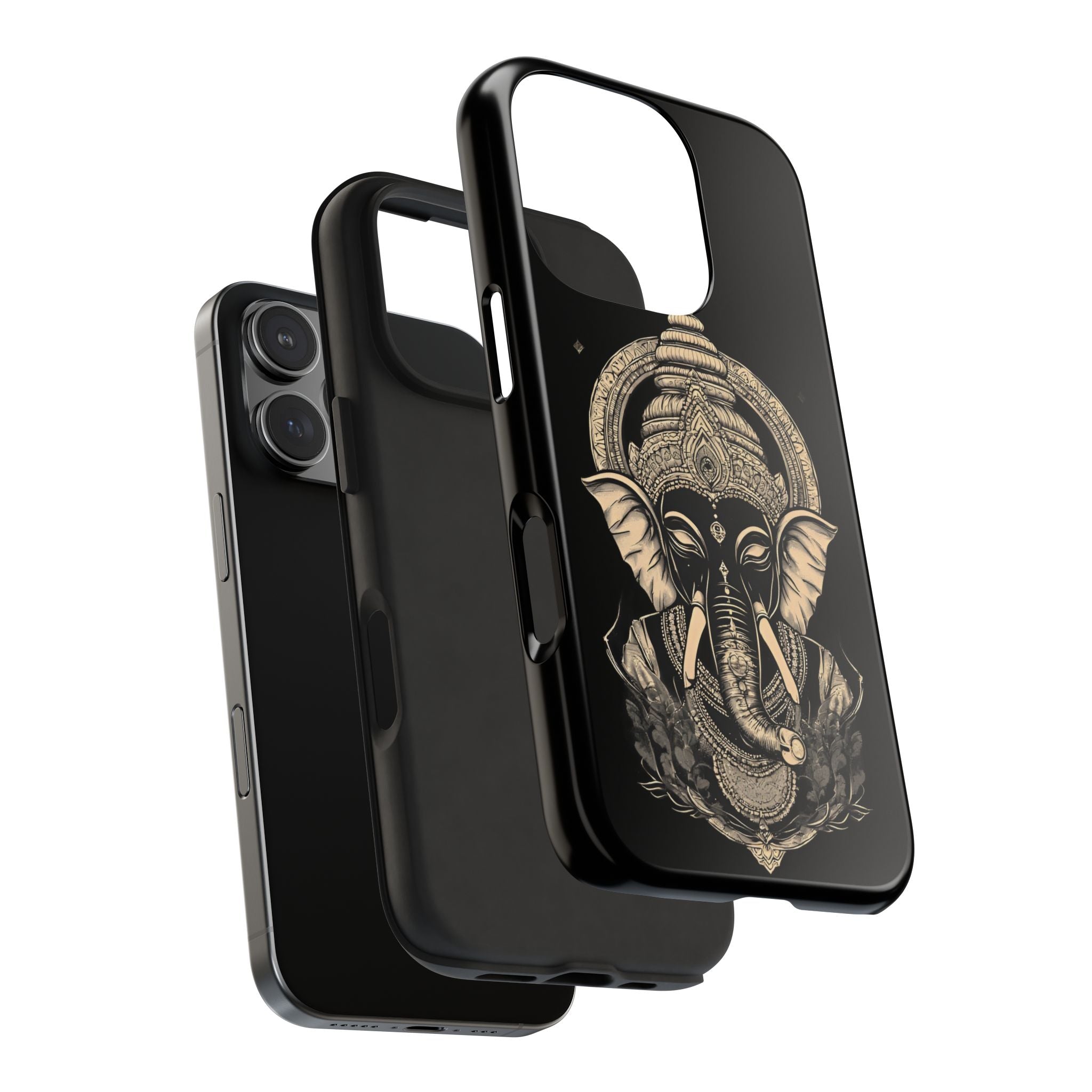 Ganesha Tough Phone Case — Protective Hindu Elephant Design
