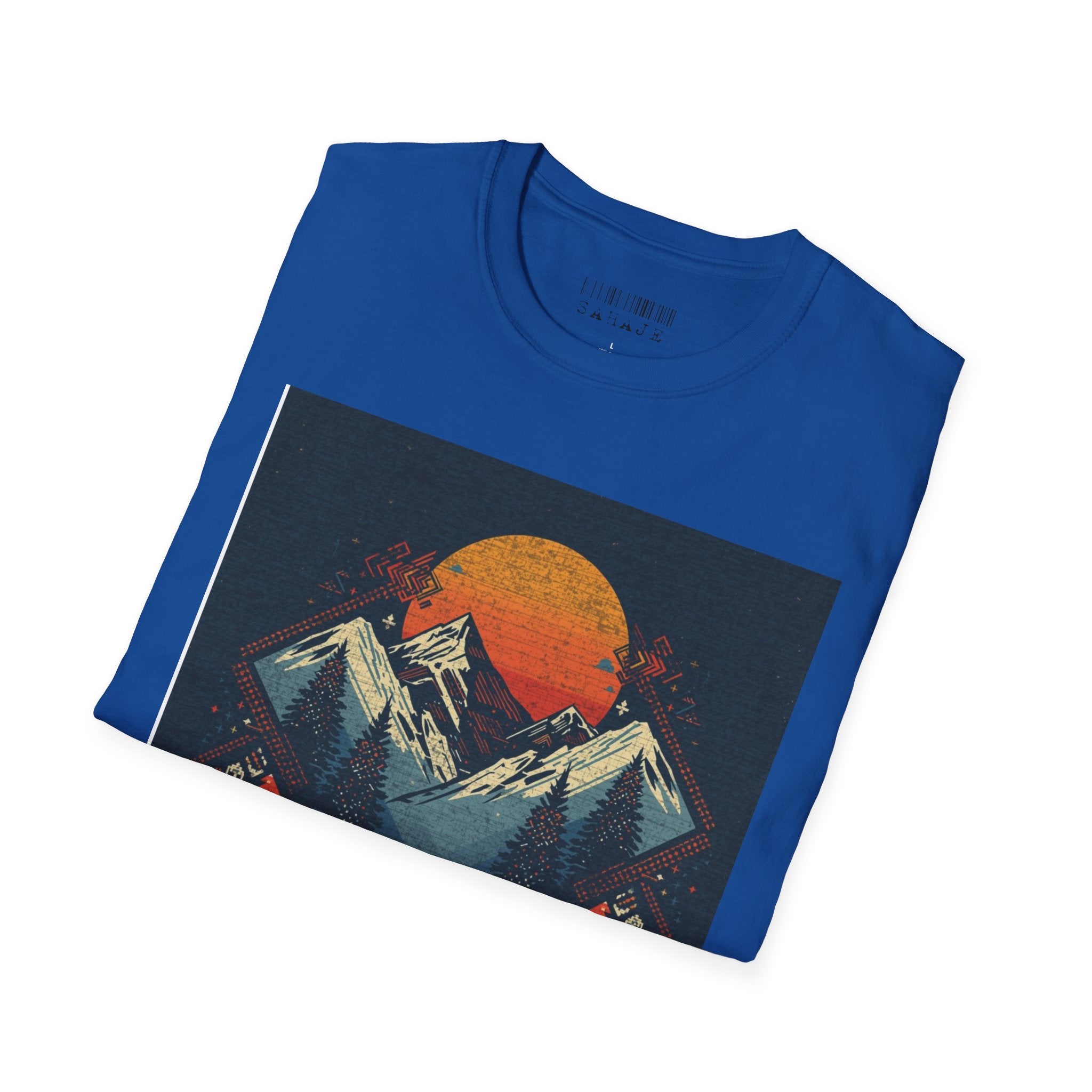 Retro Mountain Sunset T-Shirt