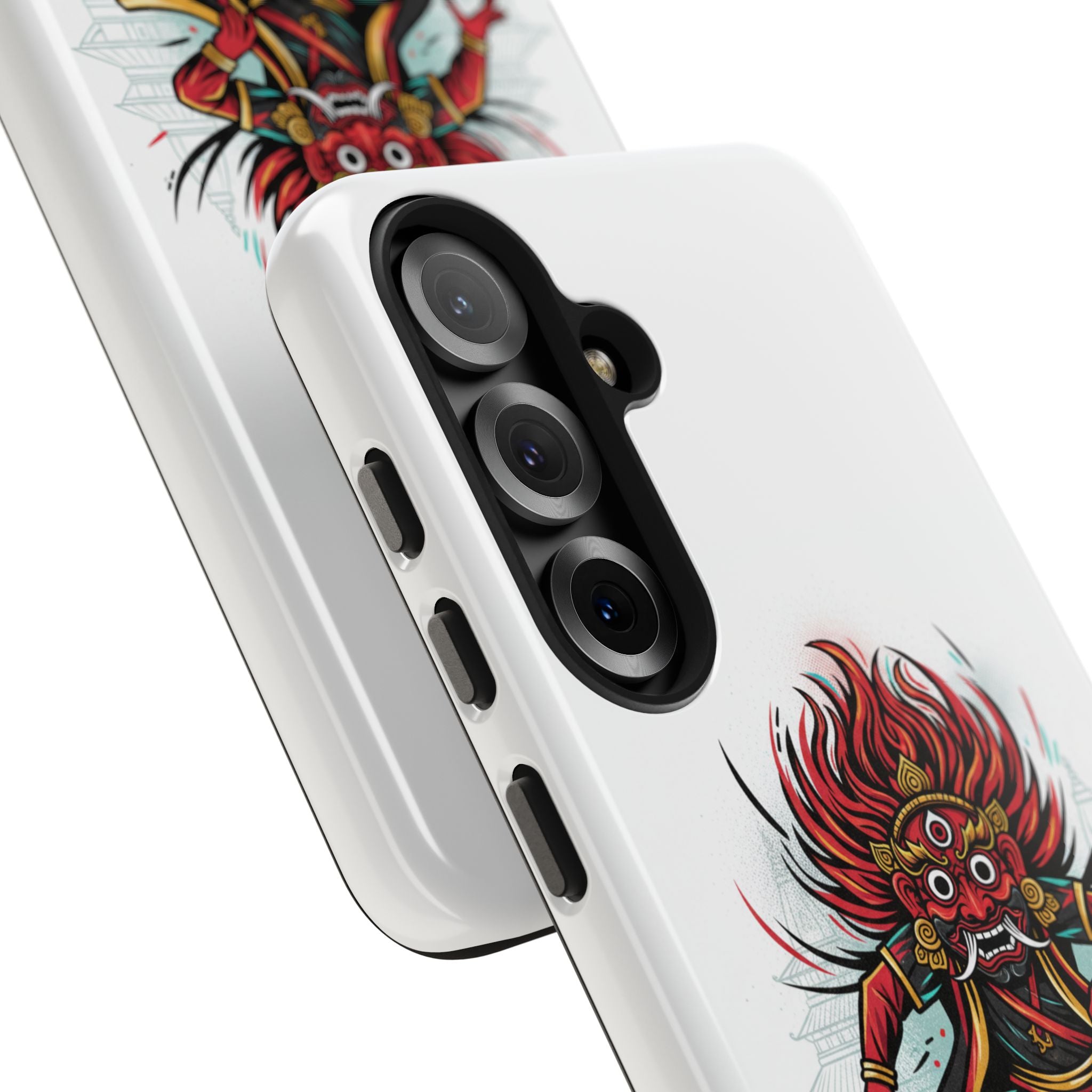 Bhairava Tough Phone Case — Bold Hindu Deity Protective Cover