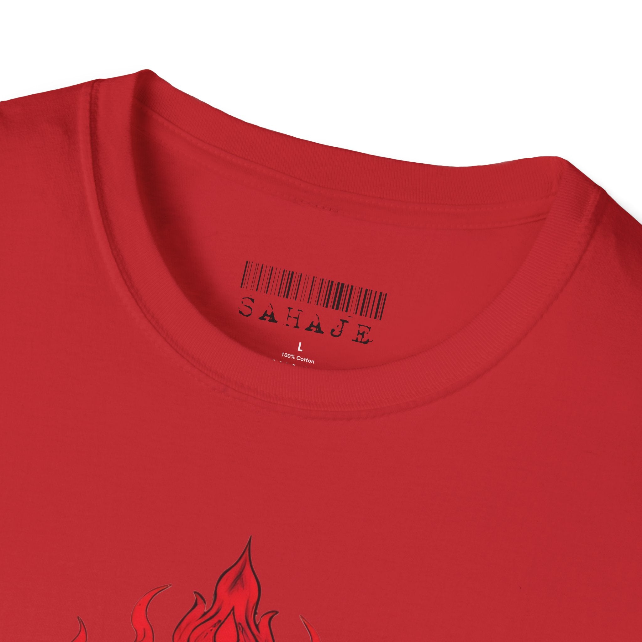 Buddha Flame T-Shirt — Meditative Buddha Graphic Tee