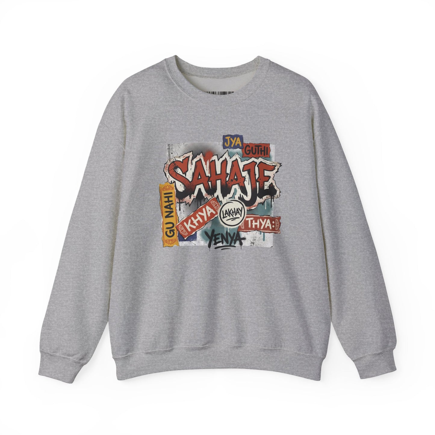 Sahajee Graphic Crewneck Sweatshirt — Urban Tagline Streetwear