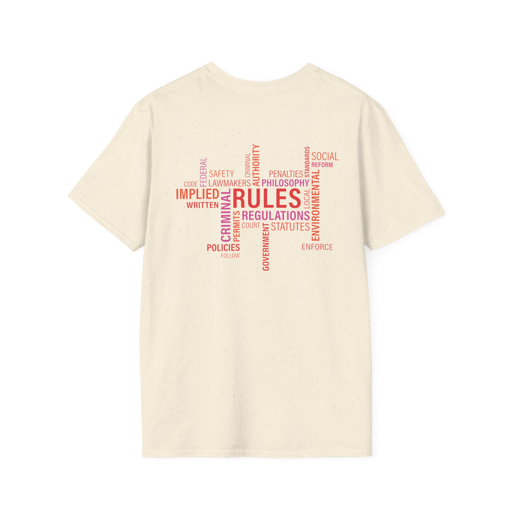 Ice Cream Twist T-Shirt — Colorful Swirl Back Print (Sahaje)