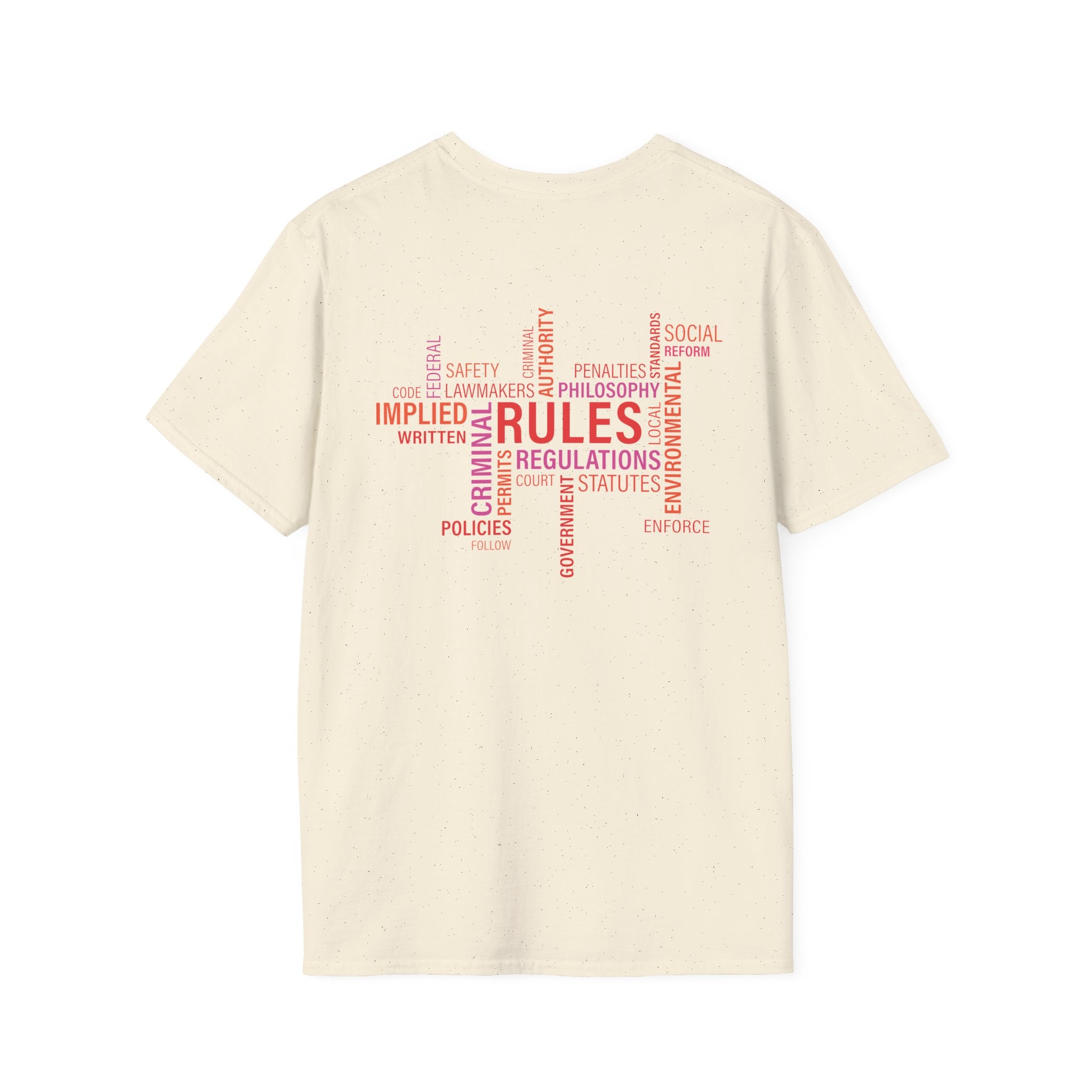 Ice Cream Twist T-Shirt — Colorful Swirl Back Print (Sahaje)