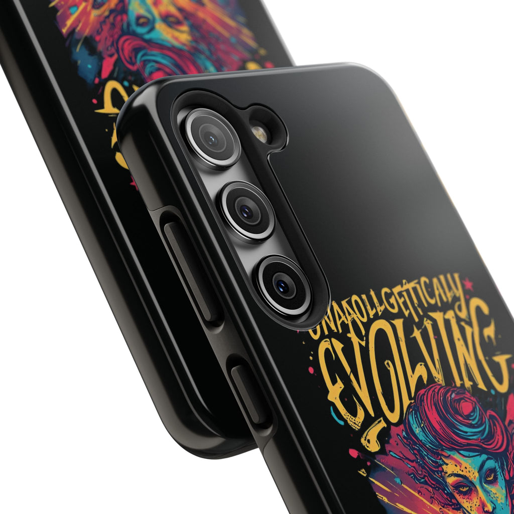 Evolving Butterfly Phone Case — "Unapologetically Evolving" Artistic Protective Case