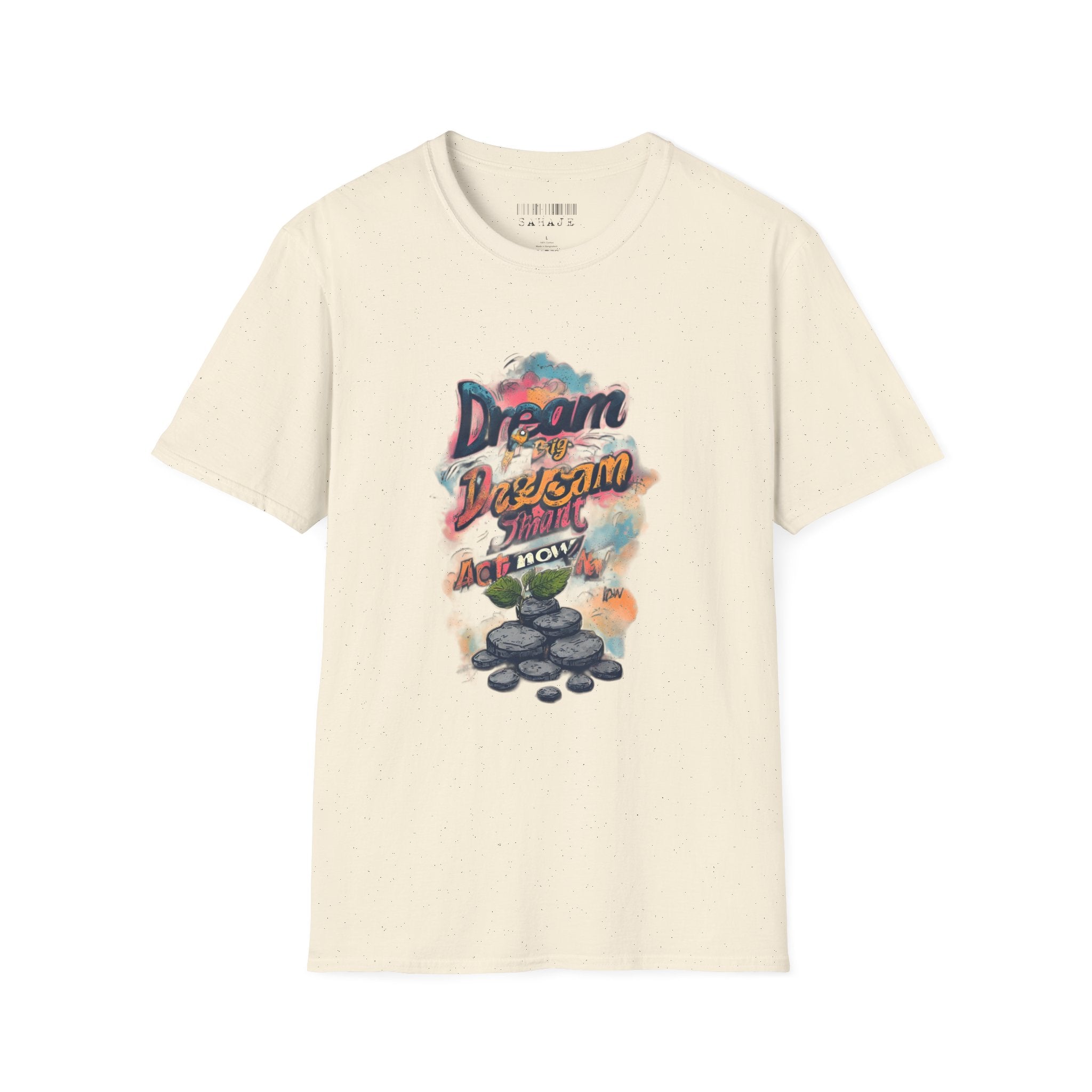 Dream Bigger Graphic T-Shirt — "Dream. Design. Do." Inspirational Tee