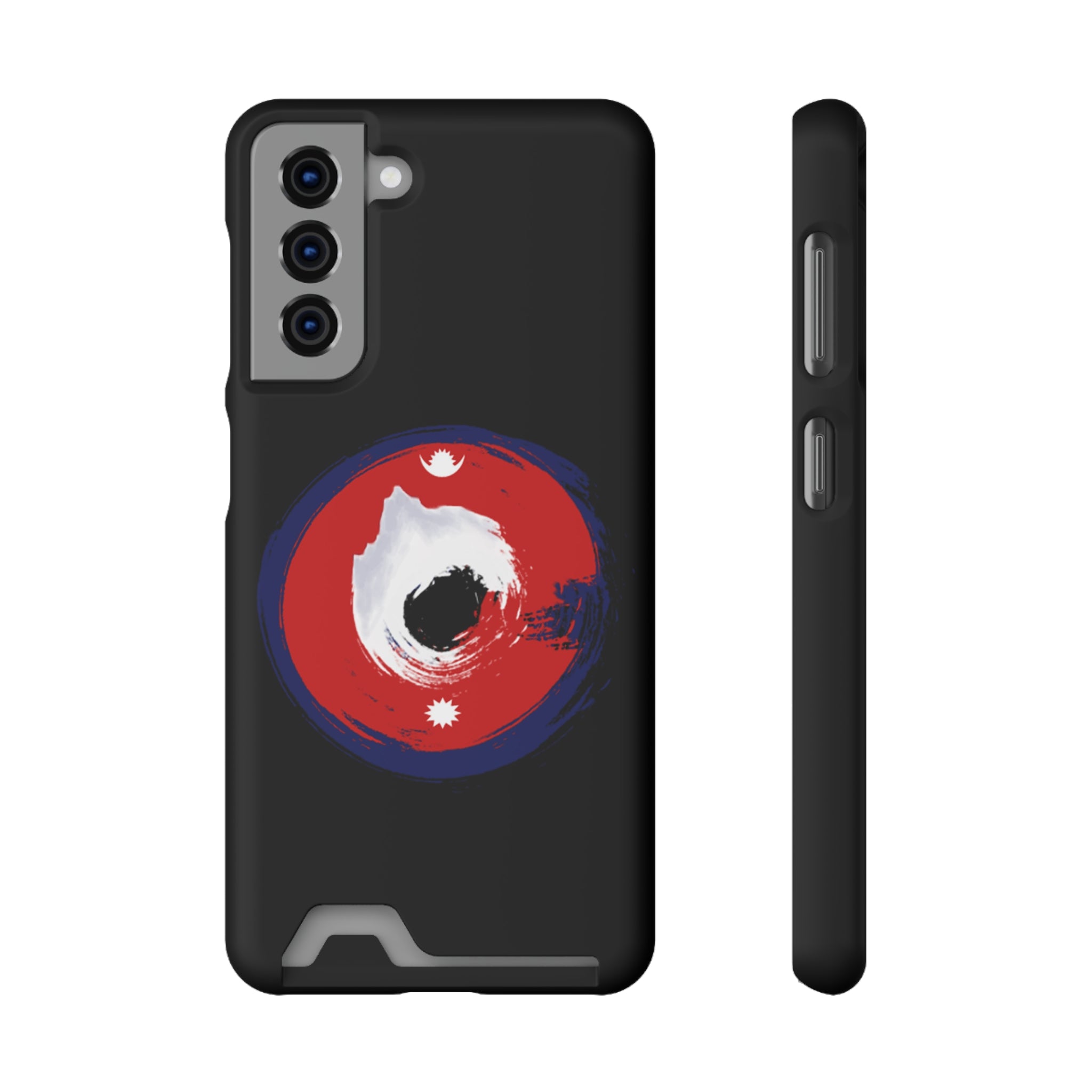 Sleek Phone Case with Card Holder – Unique Design, Gift for Students, Stylish Accessory, Everyday Use, Functional & Fashionable