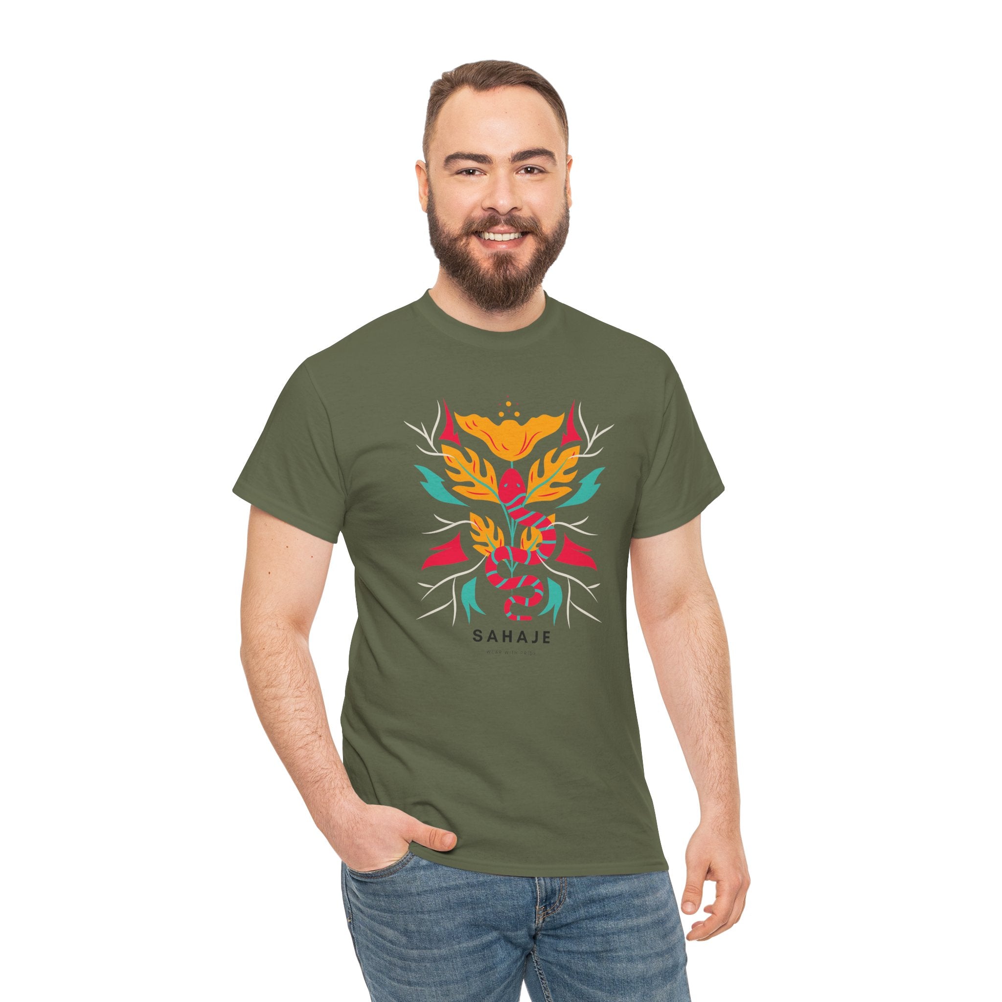 Sahaje Phoenix Floral Tee