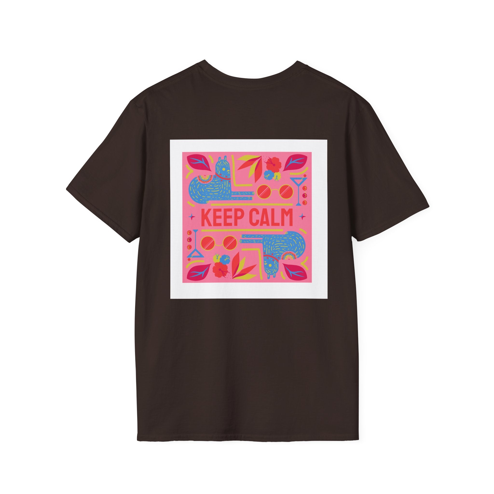 Keep Calm Floral Graphic T-Shirt