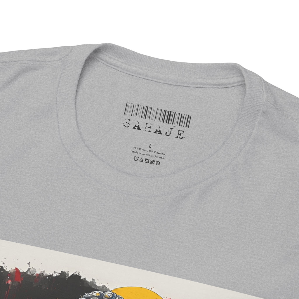 Buddha Peace Tee — Colorful Buddha & Doves Graphic T-Shirt