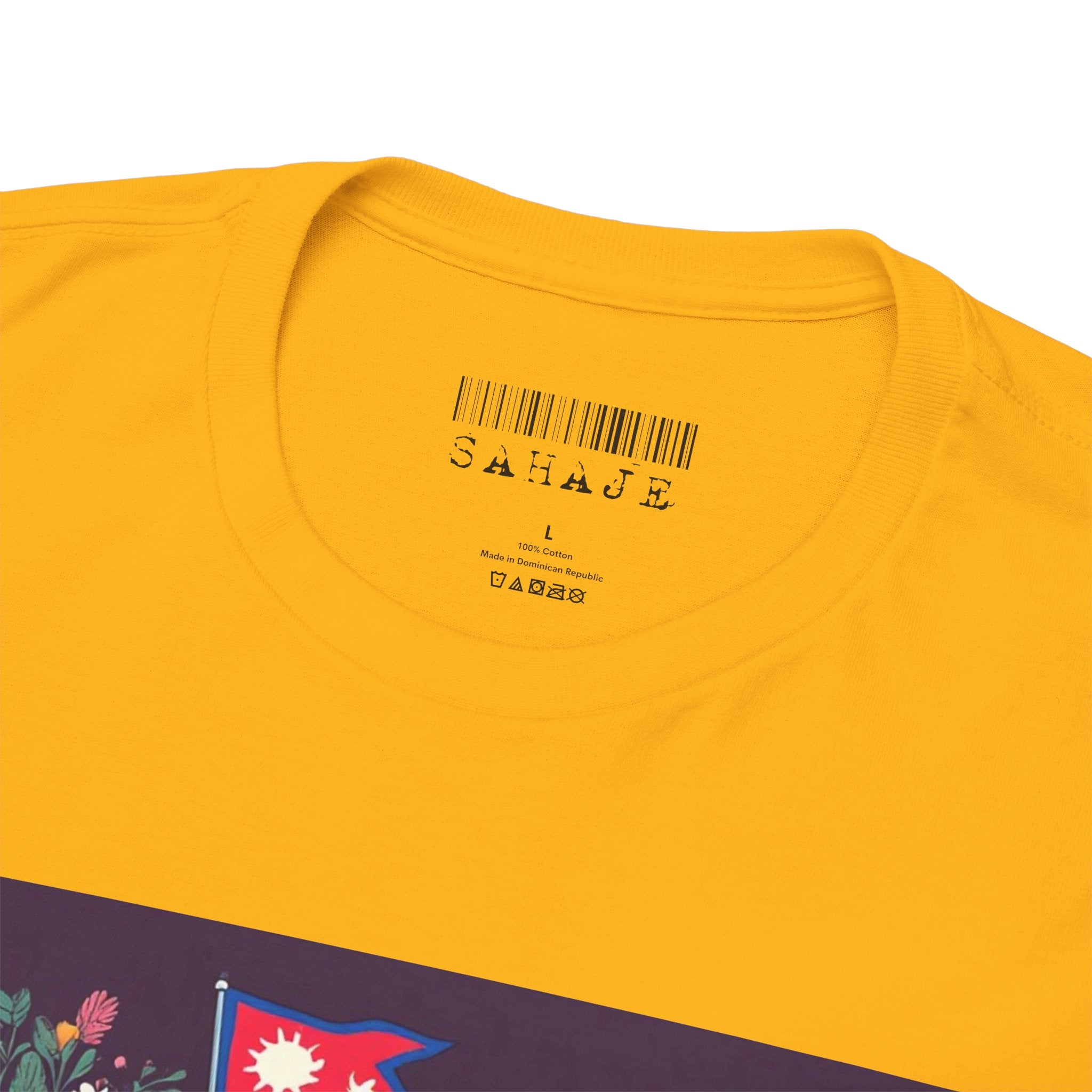 Sahaje Floral Bicycle T‑Shirt