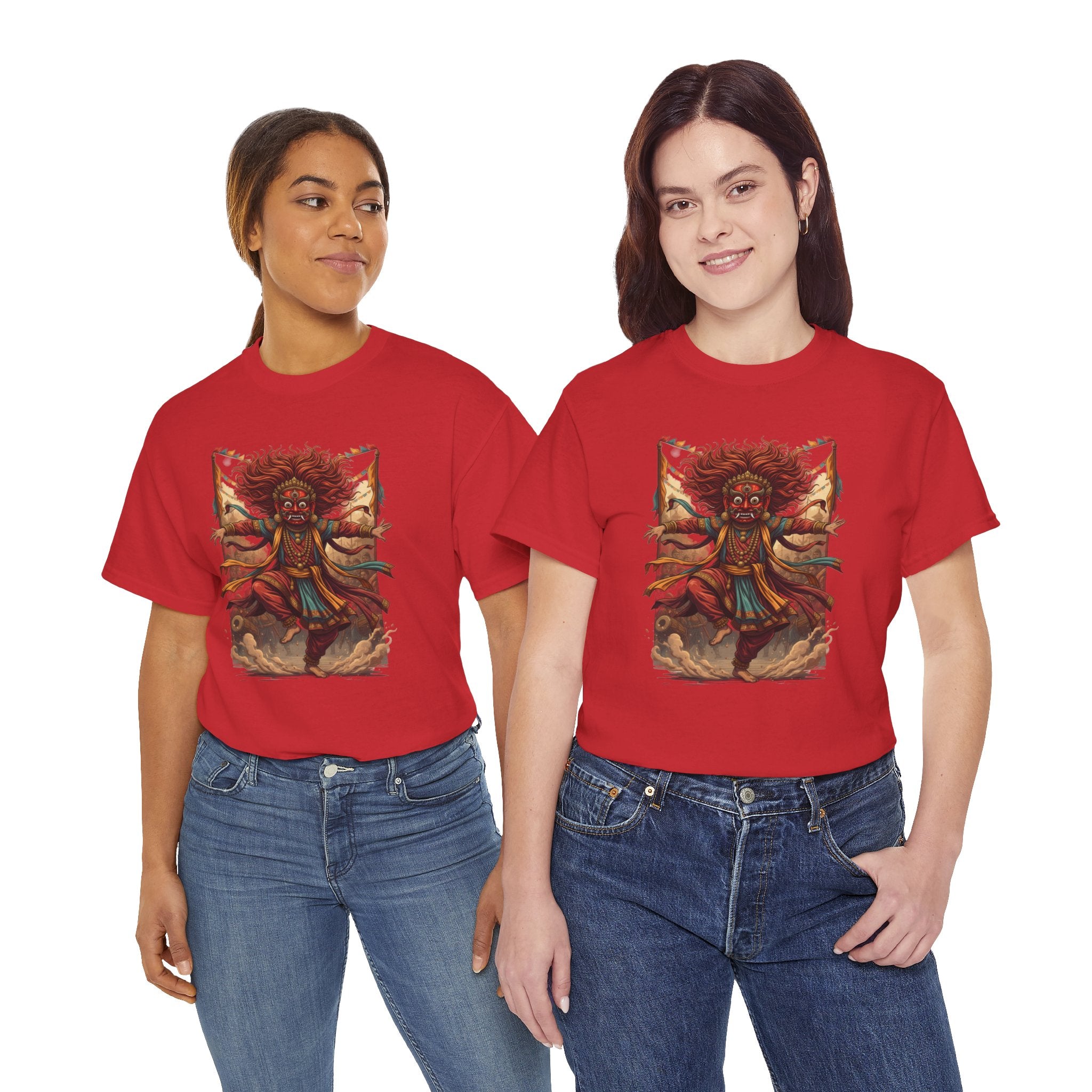 T-Shirt — Tribal Dancer Graphic Tee (Native Spirit Warrior Art)