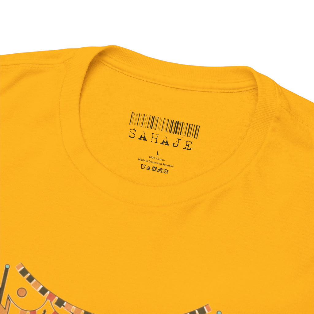 Mandala Cityscape Tee — Boho Urban Art Graphic T-Shirt