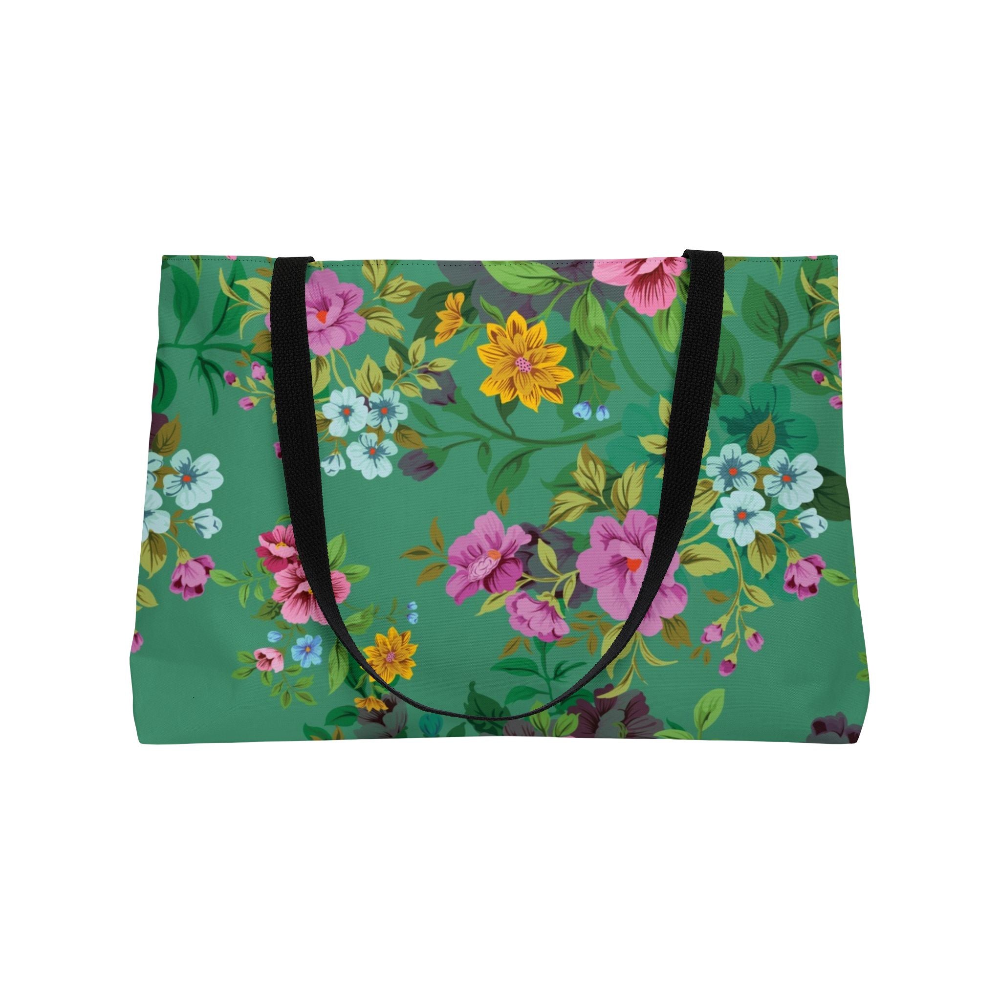 Floral Weekender Tote Bag | Perfect for Travel, Beach, Gym, Shopping, Mother's Day Gift