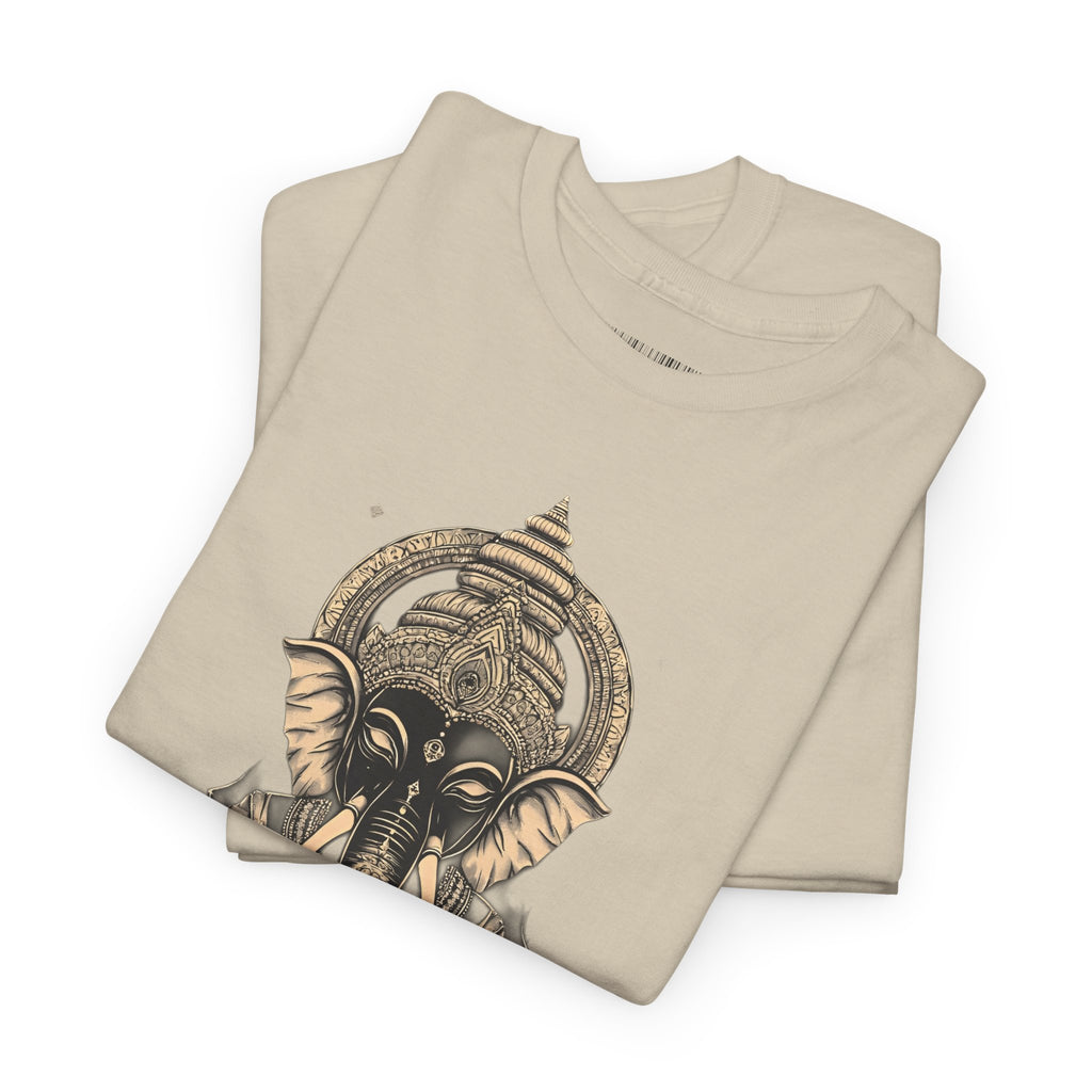 Elephant Mandala T‑Shirt — Spiritual Ganesha-Inspired Graphic Tee