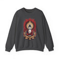 Buddha Lotus Flame Crewneck Sweatshirt