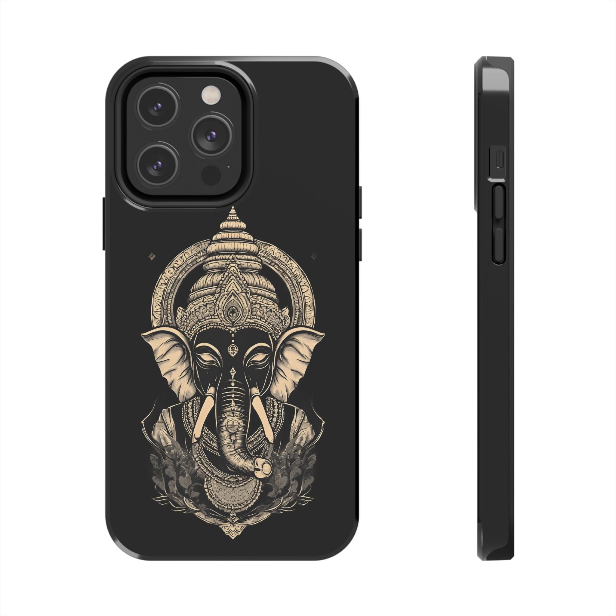 Ganesha Tough Phone Case — Protective Hindu Elephant Design