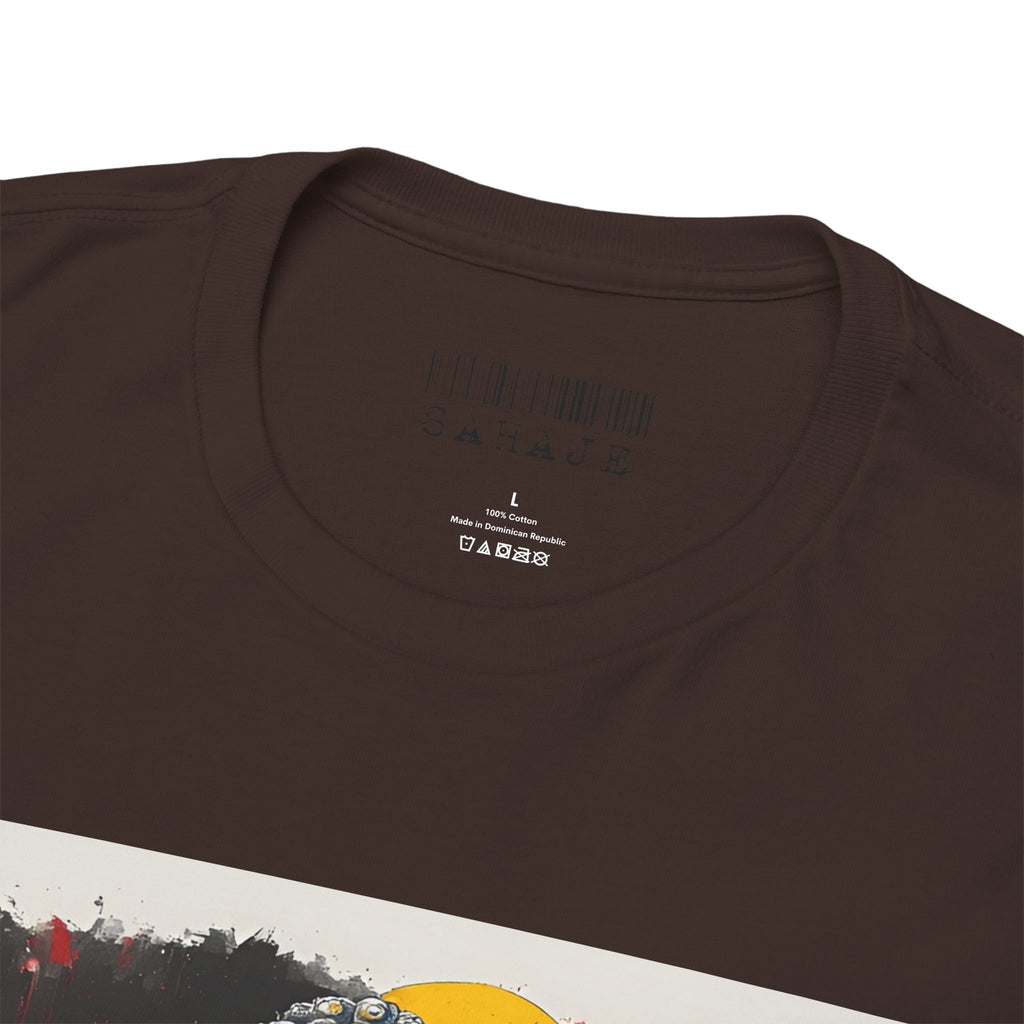 Buddha Peace Tee — Colorful Buddha & Doves Graphic T-Shirt