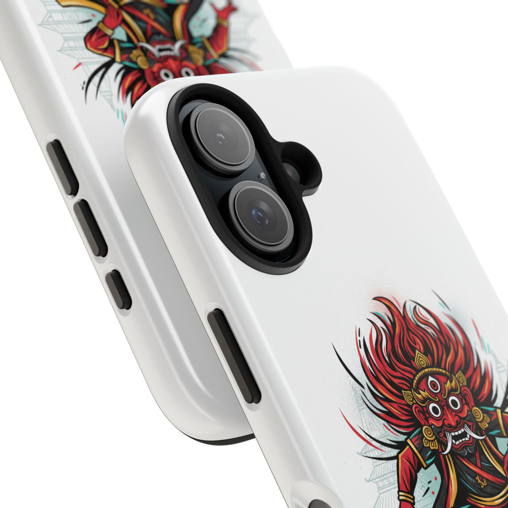 Bhairava Tough Phone Case — Bold Hindu Deity Protective Cover