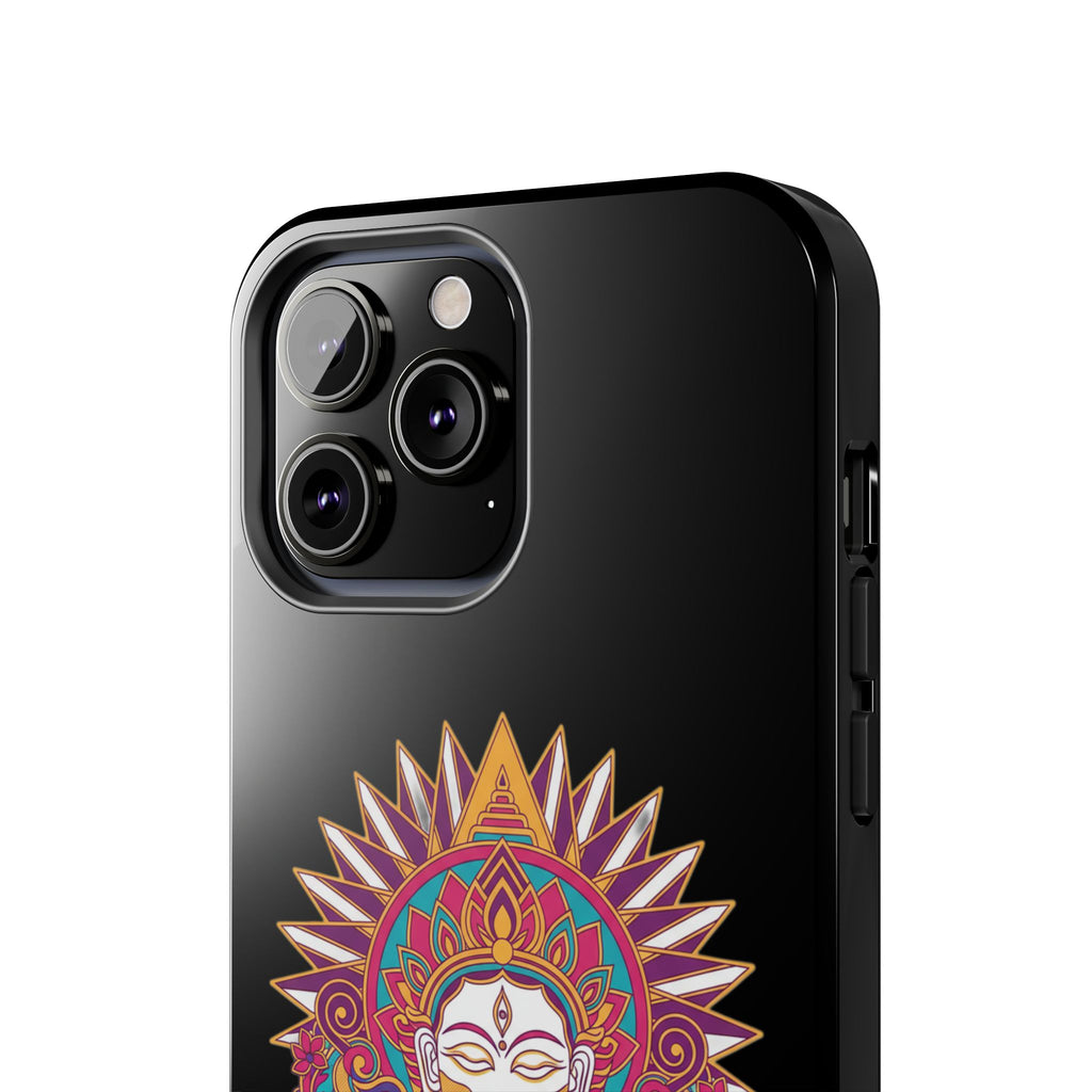 Buddha Mandala Tough Phone Case — Protective Spiritual iPhone Cover