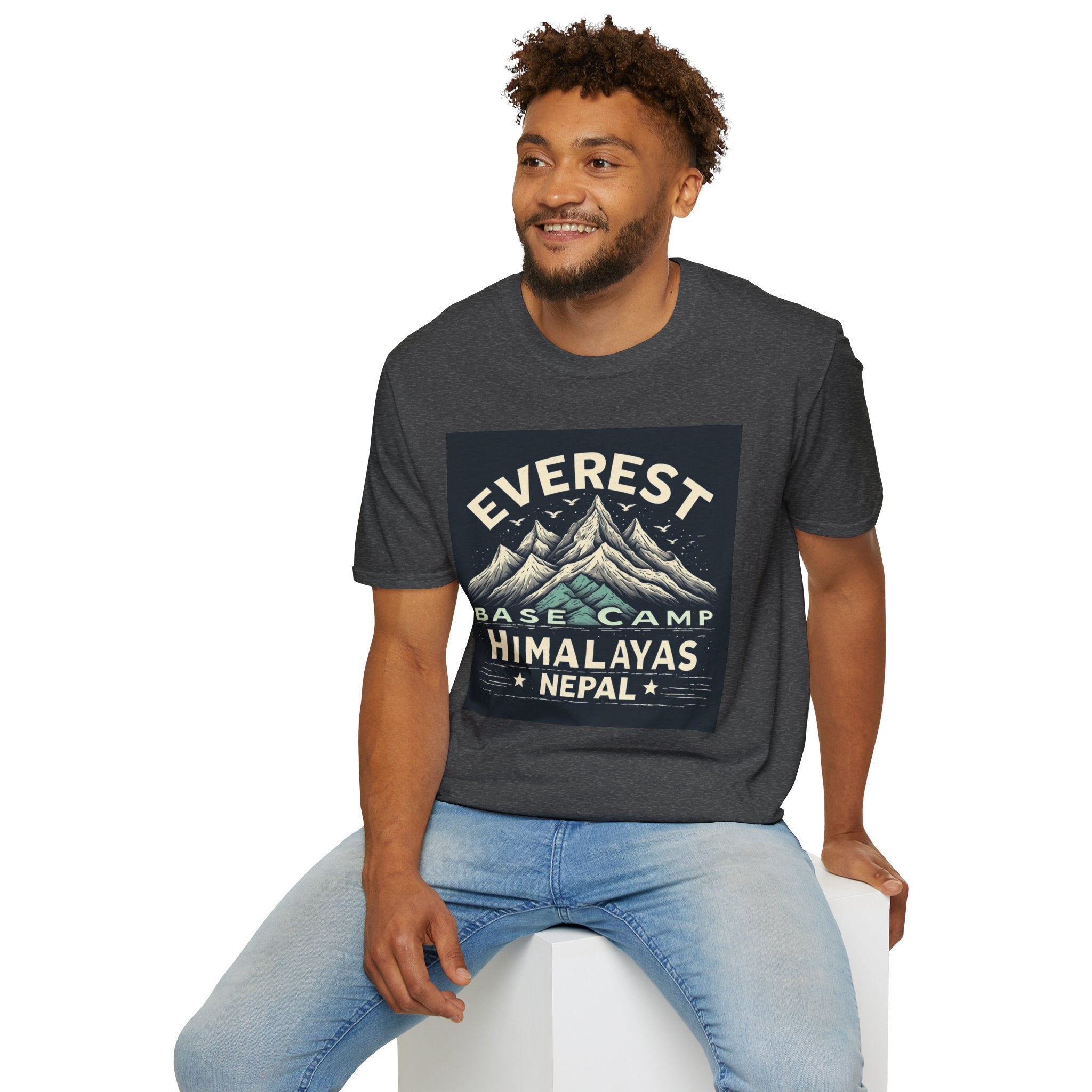 Everest Base Camp T-Shirt – Himalayas Nepal Vintage Mountain Tee