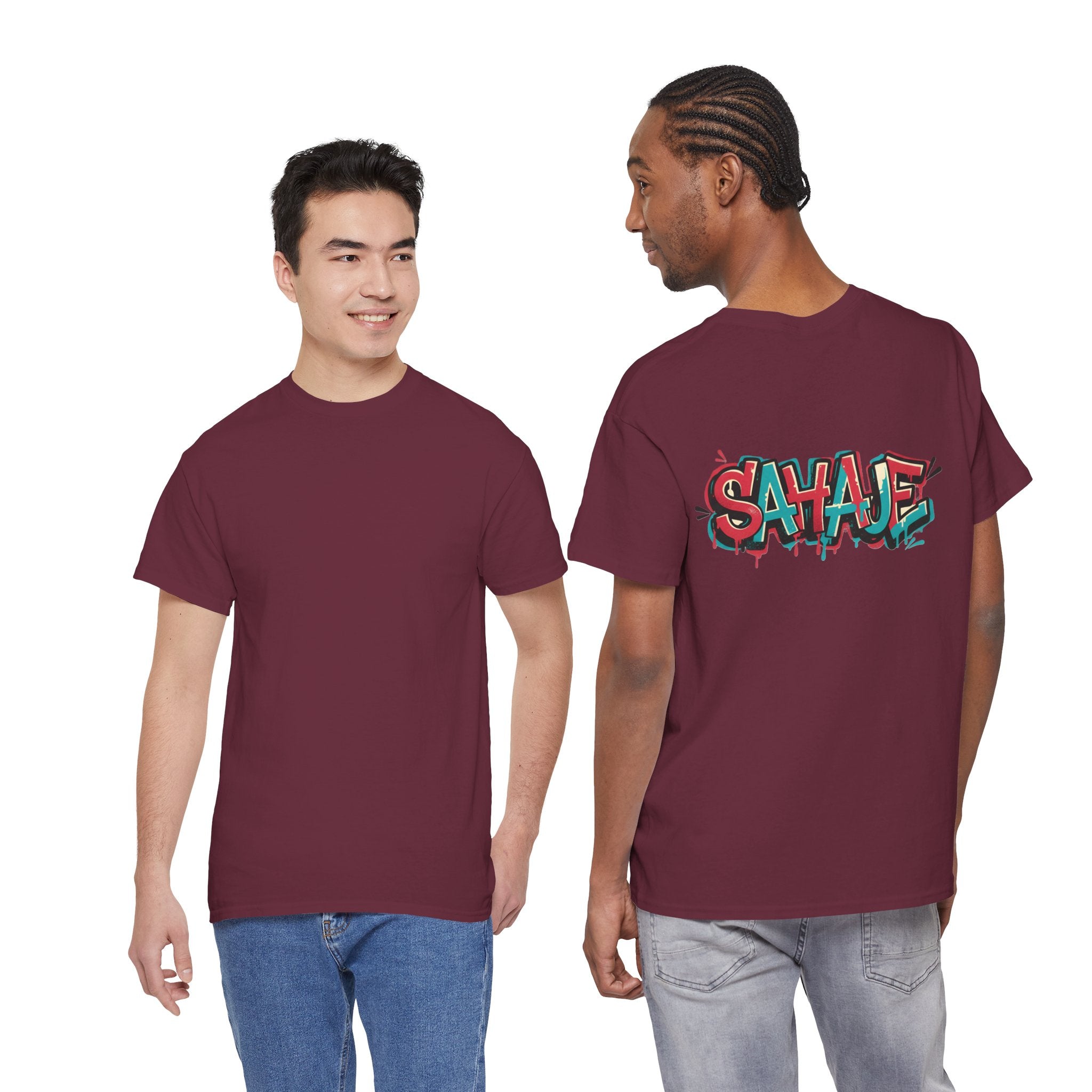 Graffiti "SAVAJE" Tee - Urban Streetwear Graphic T-Shirt